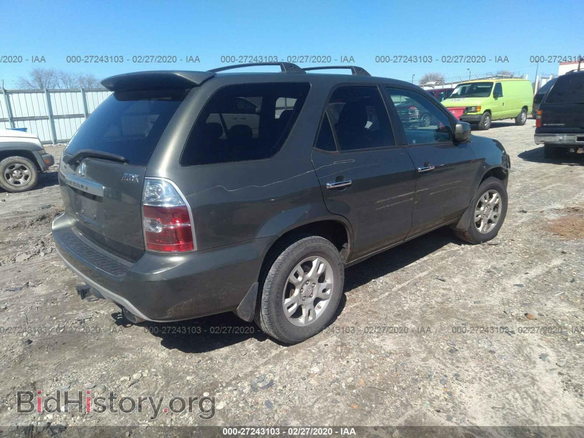 2006 ACURA MDX - VIN: 2HNYD18646H505561 - Фото 4