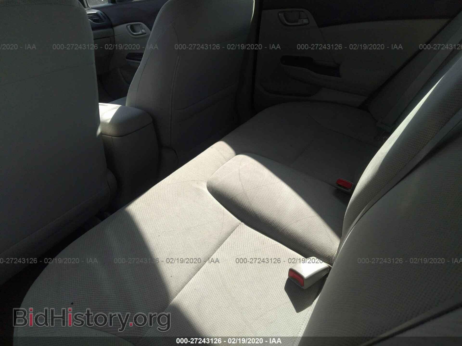 2012 HONDA CIVIC - VIN: 2HGFB2F50CH587188 - Фото 8