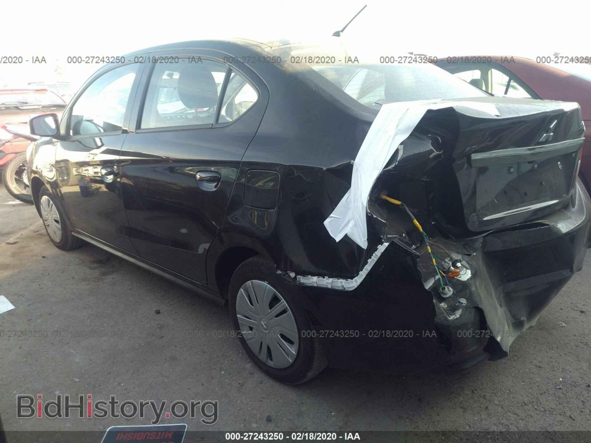 2019 MITSUBISHI MIRAGE - VIN: ML32F3FJ0KHF16698 - Фото 3