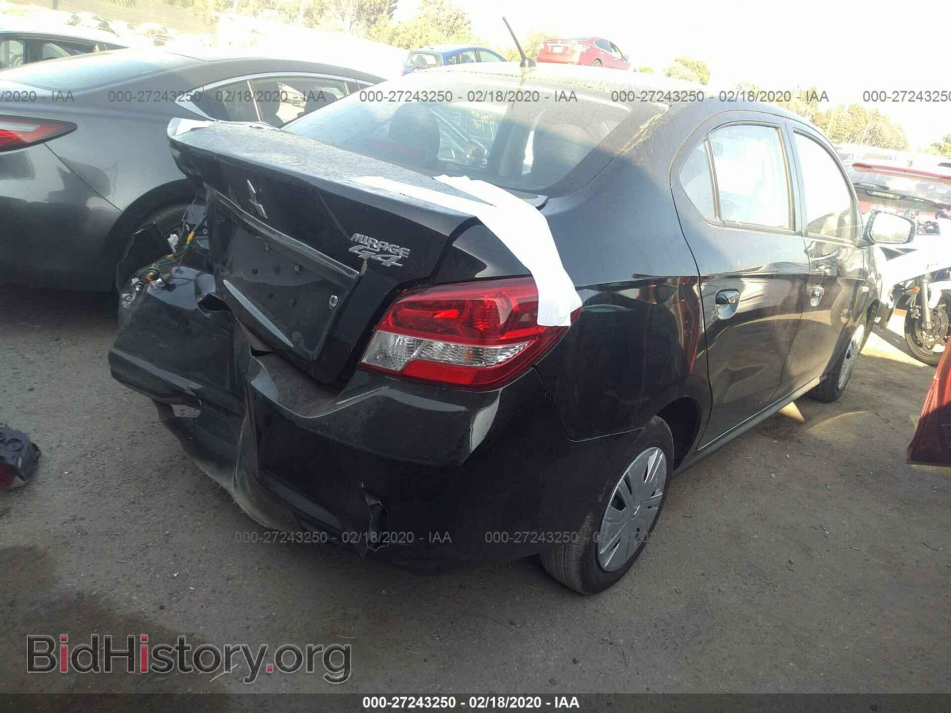 2019 MITSUBISHI MIRAGE - VIN: ML32F3FJ0KHF16698 - Фото 4