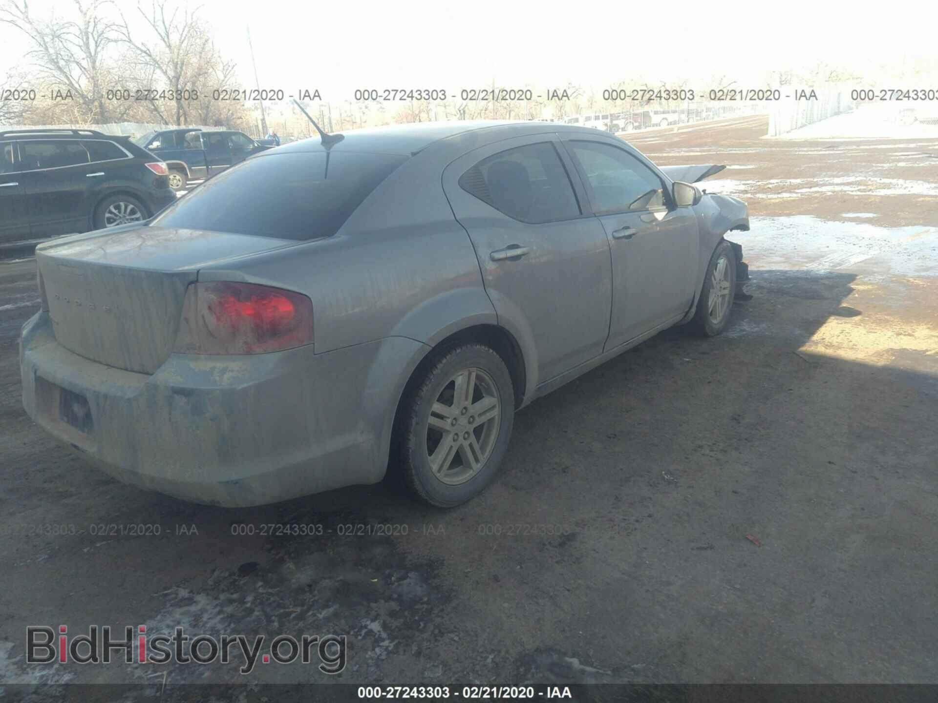 2012 DODGE AVENGER - VIN: 1C3CDZCB5CN147641 - Фото 4
