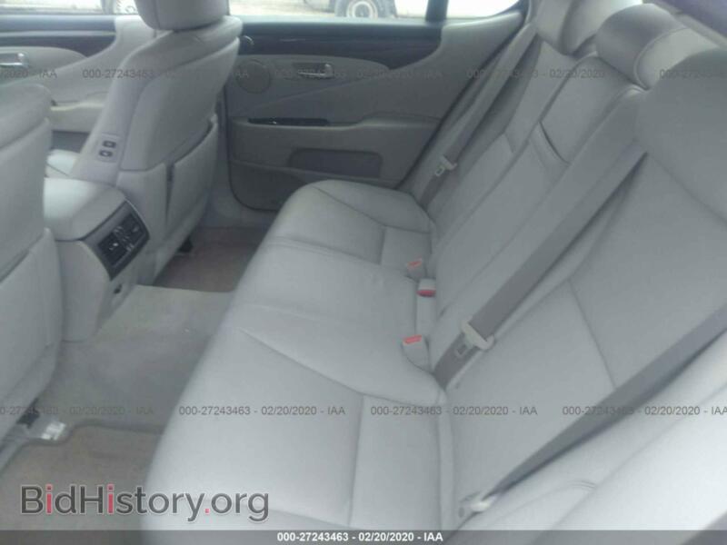 2008 Lexus LS (VIN JTHBL46F985072220) — фото 8 из 11