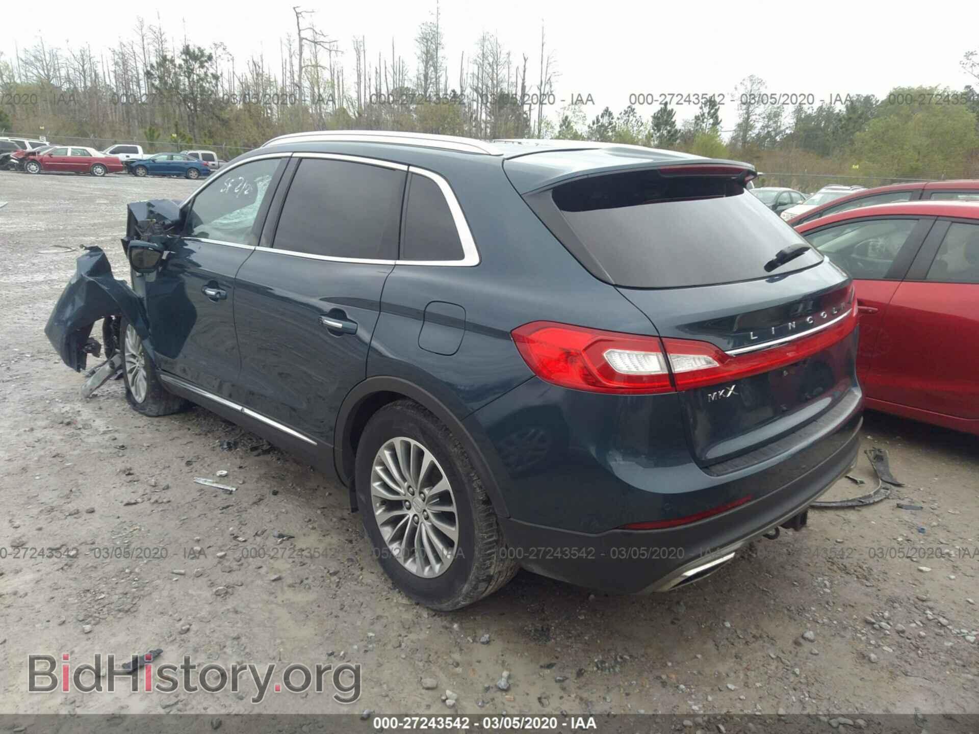 2016 LINCOLN MKX - VIN: 2LMTJ6KR0GBL35728 - Фото 3