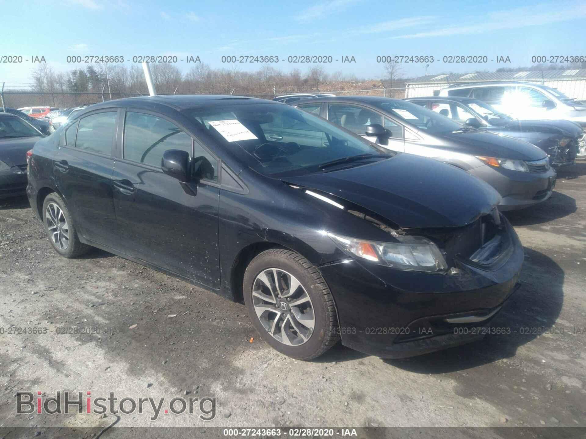 Фотография 2HGFB2F82DH531328 - HONDA CIVIC 2013