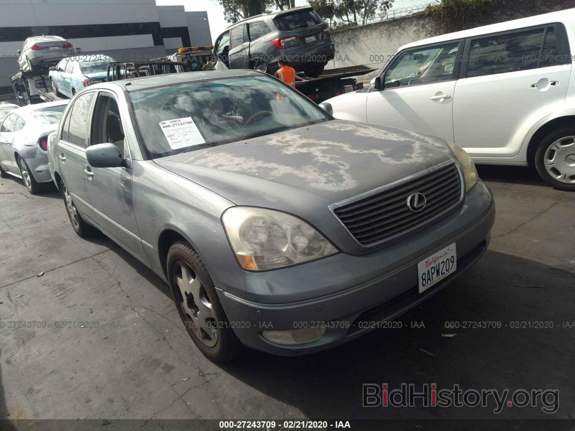 Photo JTHBN30F830115089 - LEXUS LS 2003