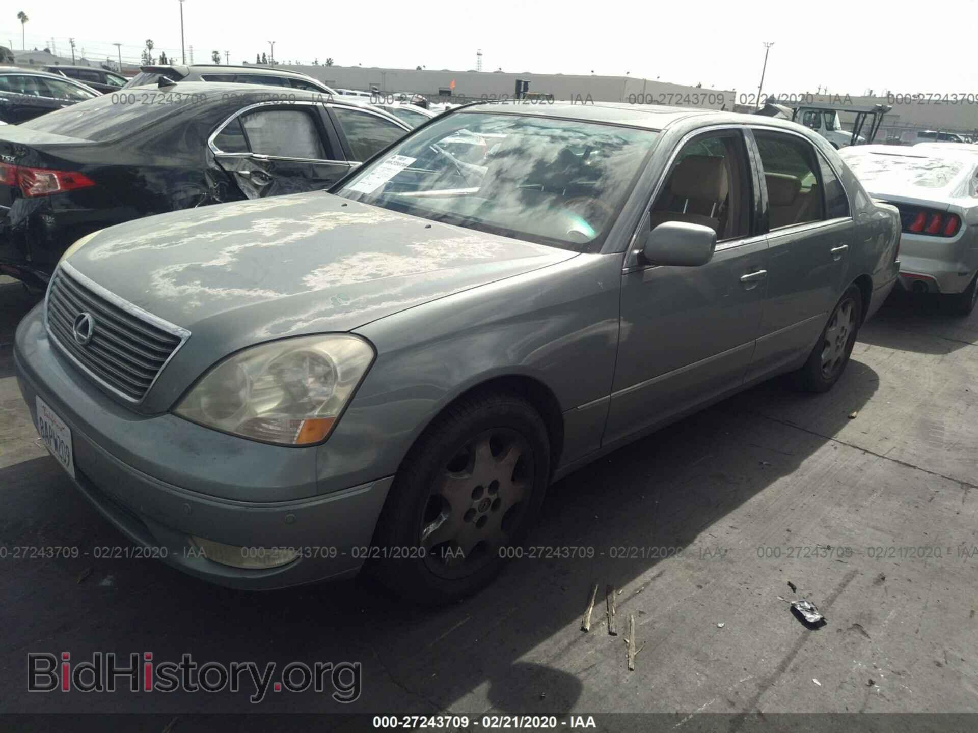2003 LEXUS LS - VIN: JTHBN30F830115089 - Фото 2