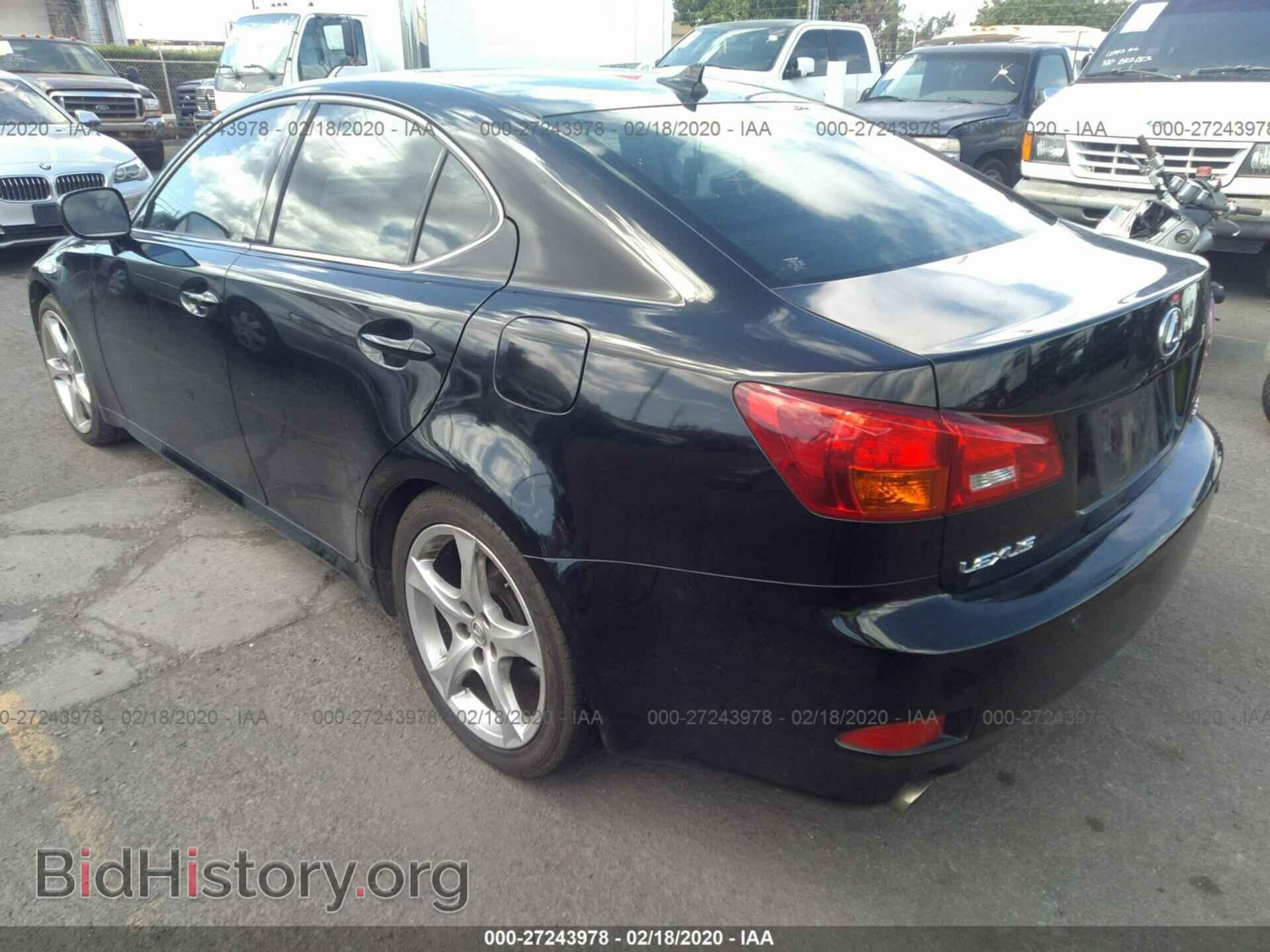 2007 LEXUS IS - VIN: JTHBE262372008279 - Фото 3