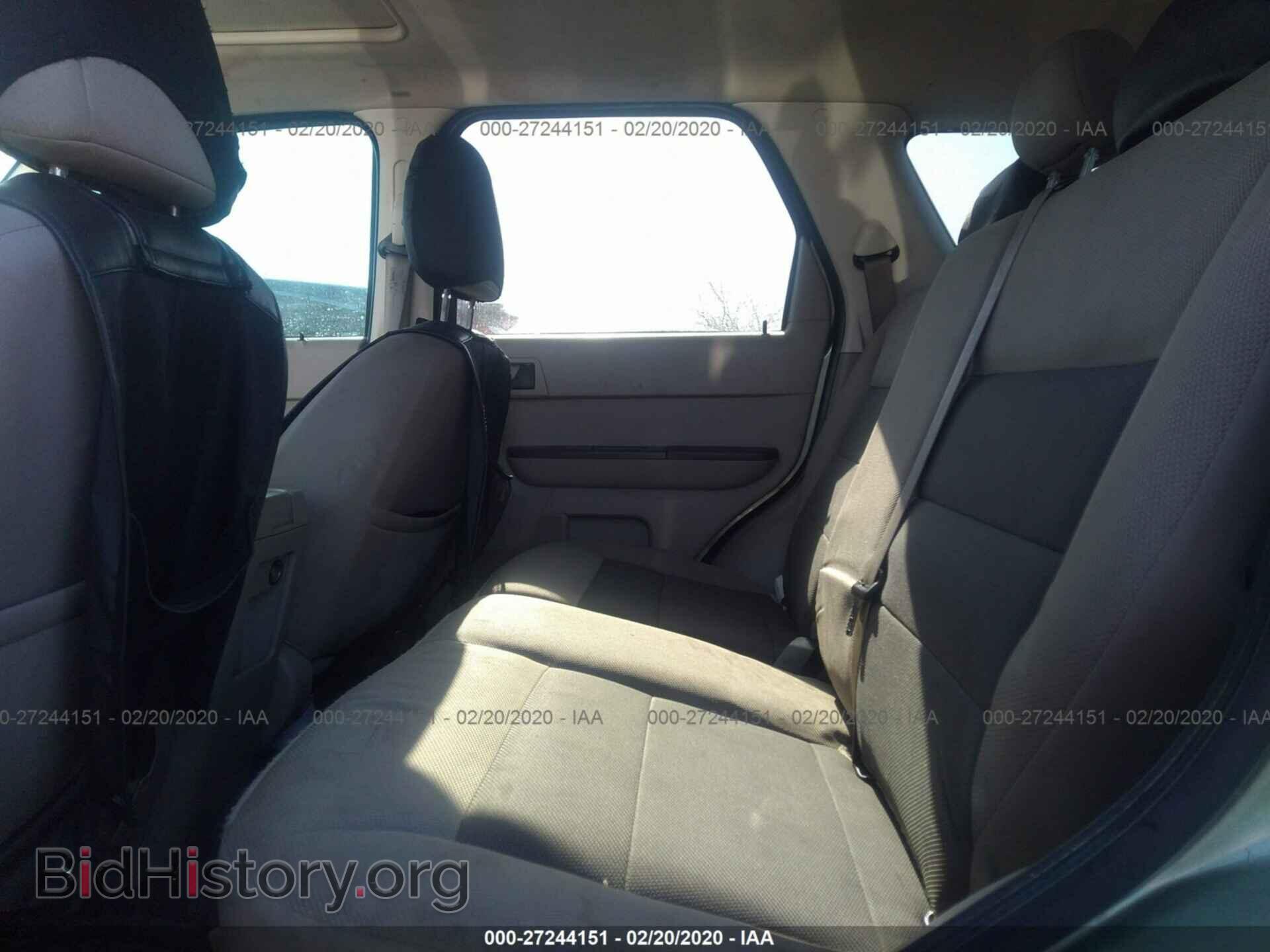 2008 FORD ESCAPE - VIN: 1FMCU03148KA28191 - Фото 8