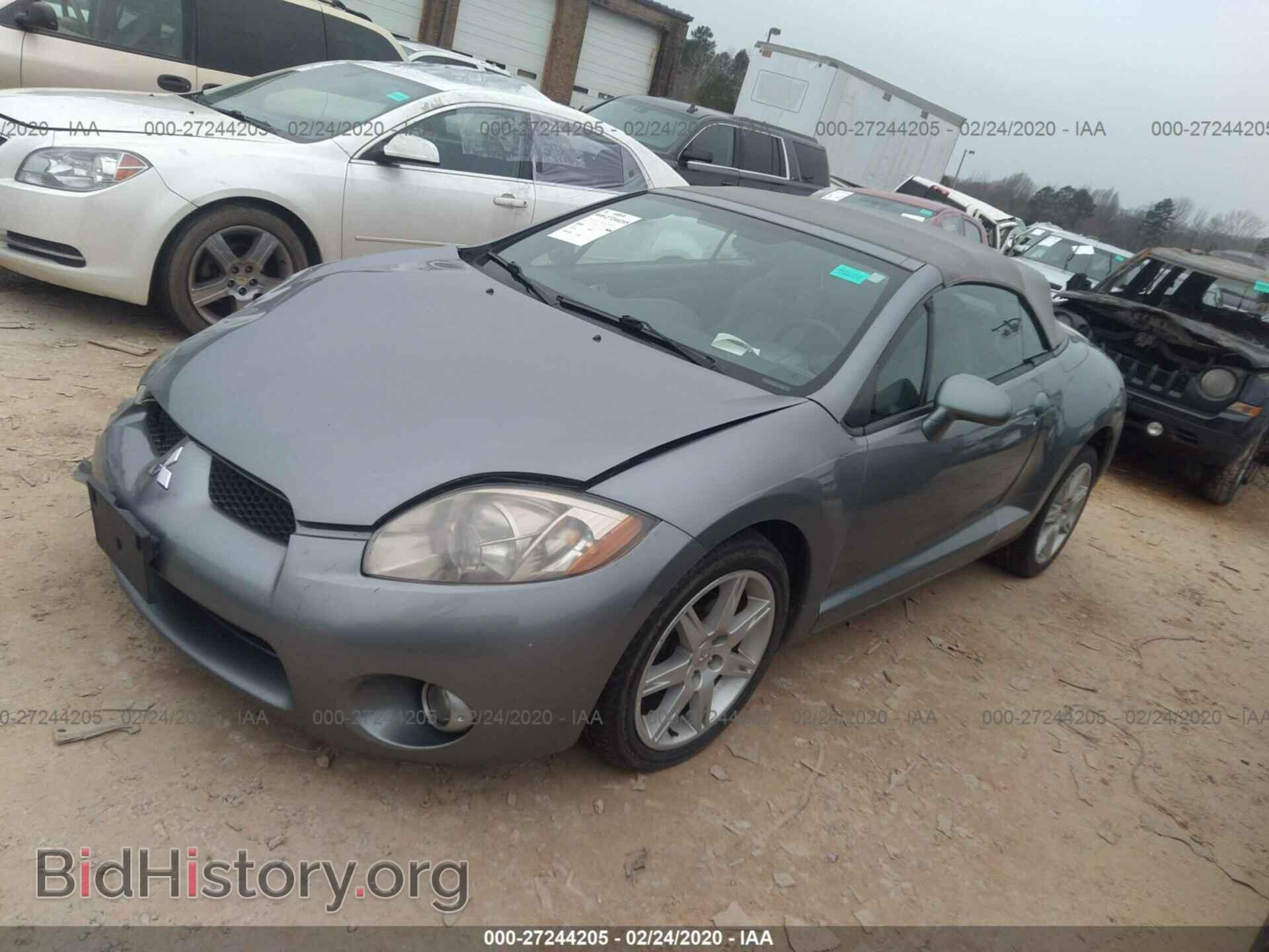 2007 MITSUBISHI ECLIPSE - VIN: 4A3AL35T97E030205 - Photo 2
