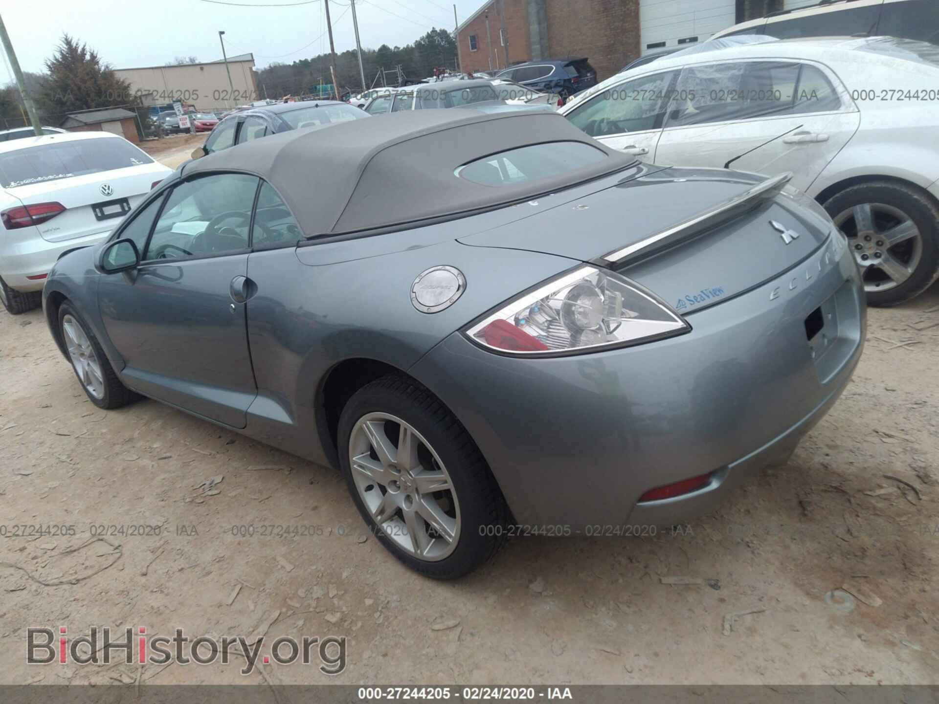 2007 MITSUBISHI ECLIPSE - VIN: 4A3AL35T97E030205 - Photo 3