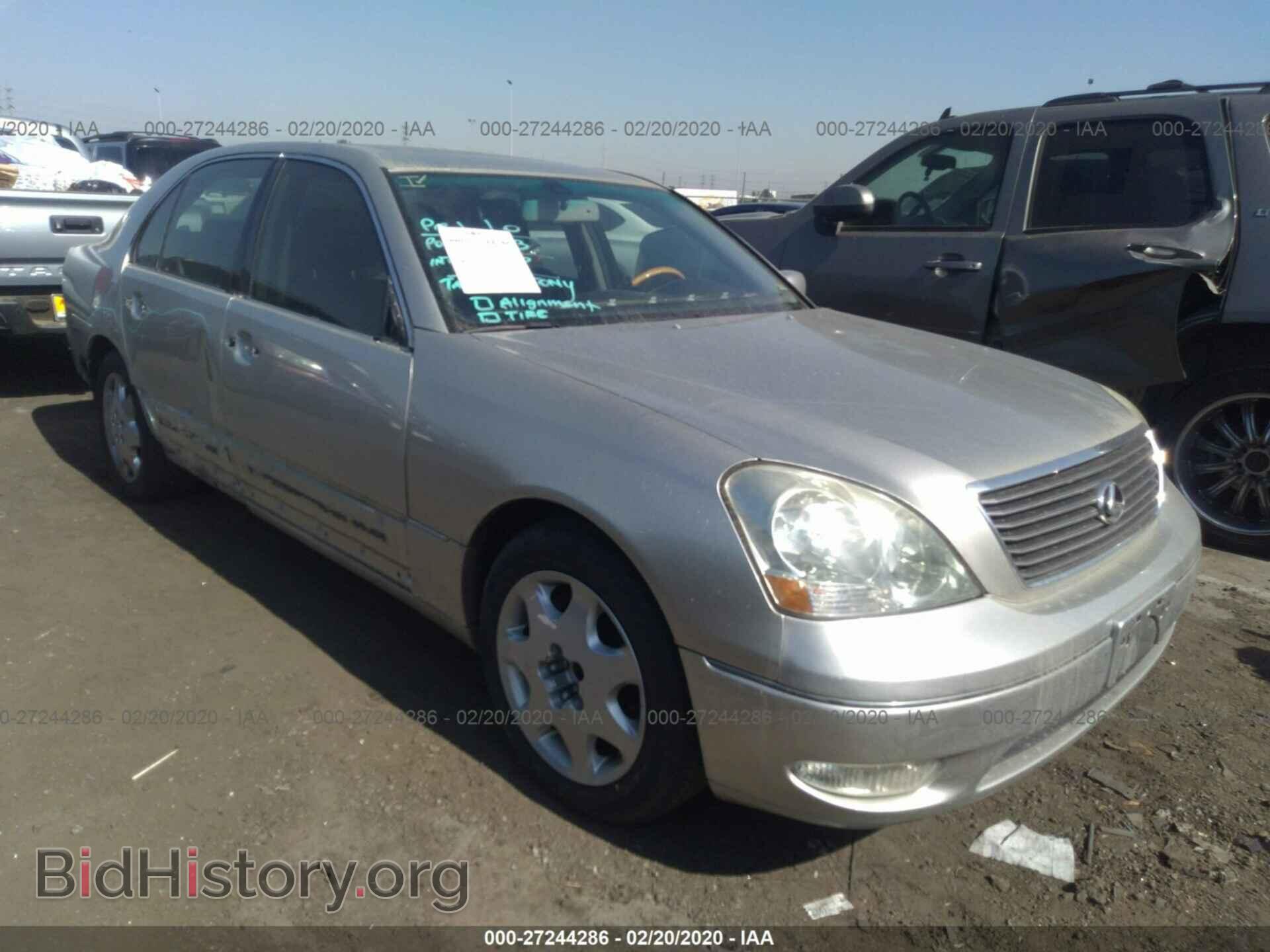 Photo JTHBN30F610010256 - LEXUS LS 2001