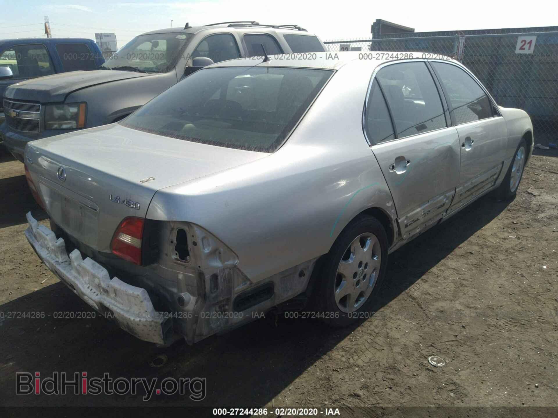 2001 LEXUS LS - VIN: JTHBN30F610010256 - Photo 4