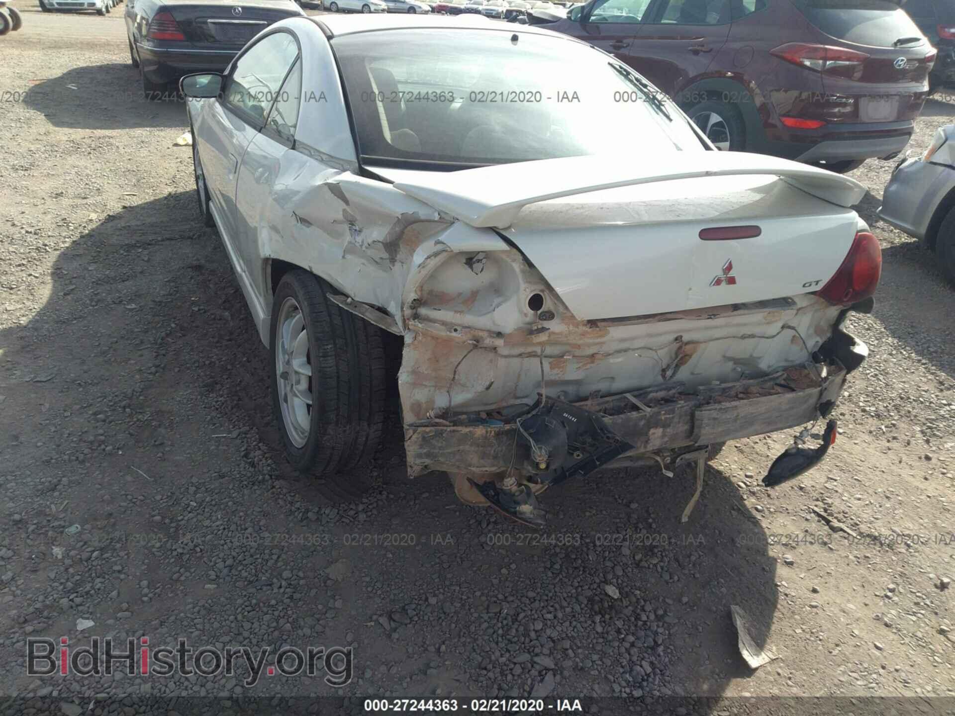 2001 MITSUBISHI ECLIPSE - VIN: 4A3AC54H41E160408 - Фото 6