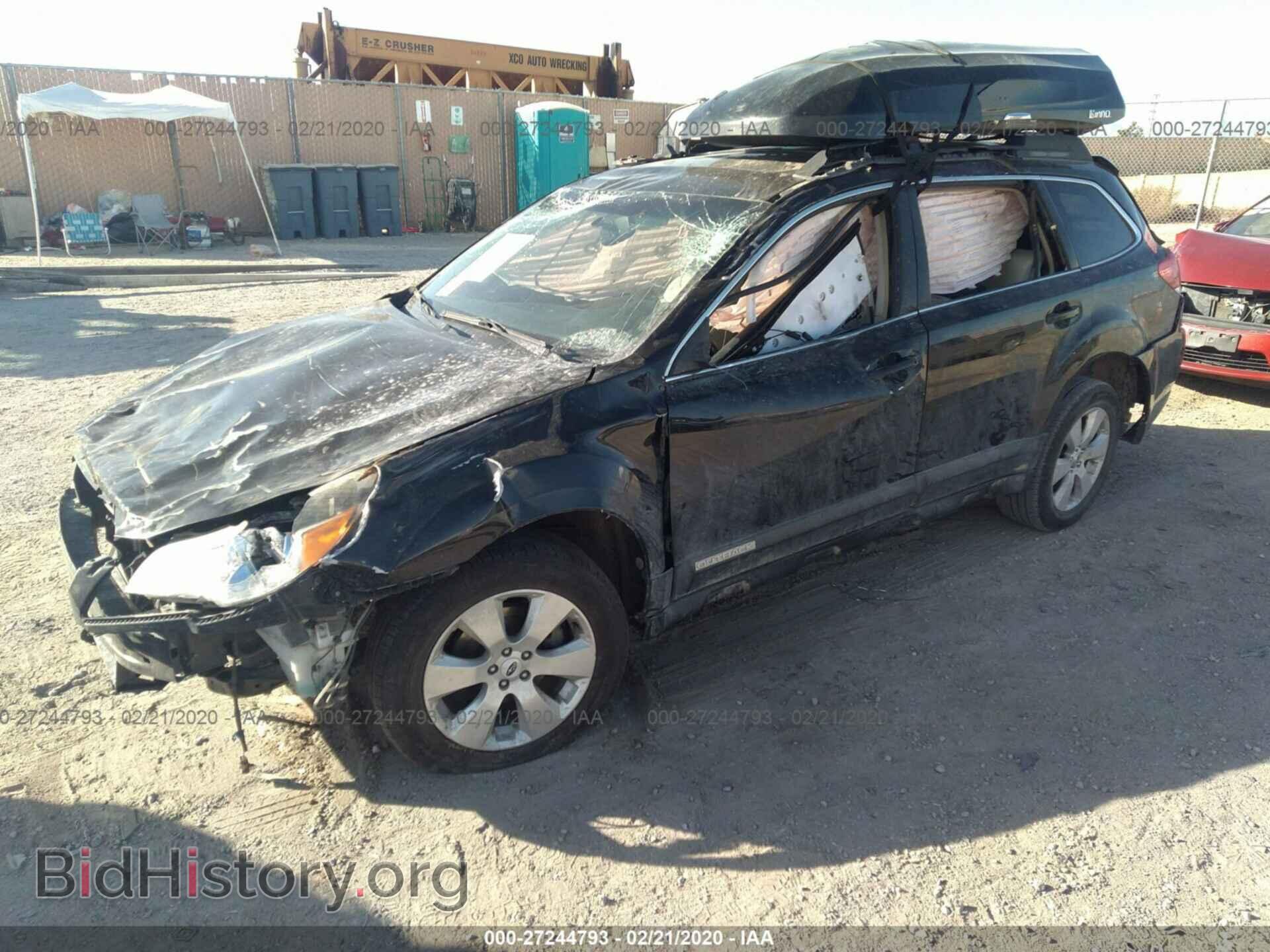 2012 SUBARU OUTBACK - VIN: 4S4BRBLC8C3301369 - Фото 2