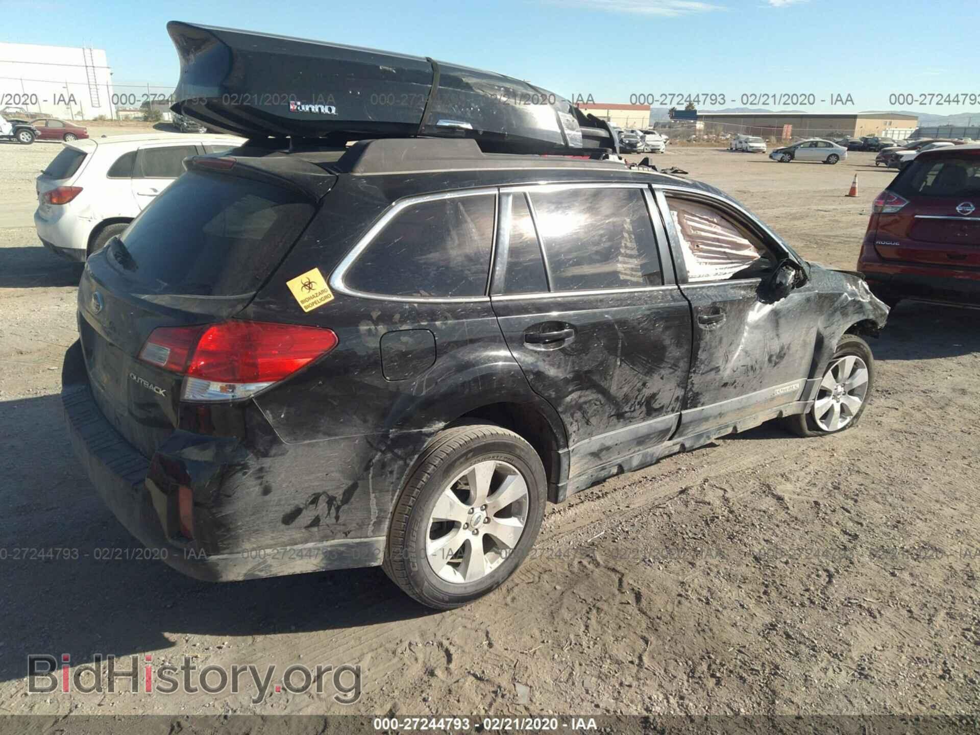 2012 SUBARU OUTBACK - VIN: 4S4BRBLC8C3301369 - Фото 4