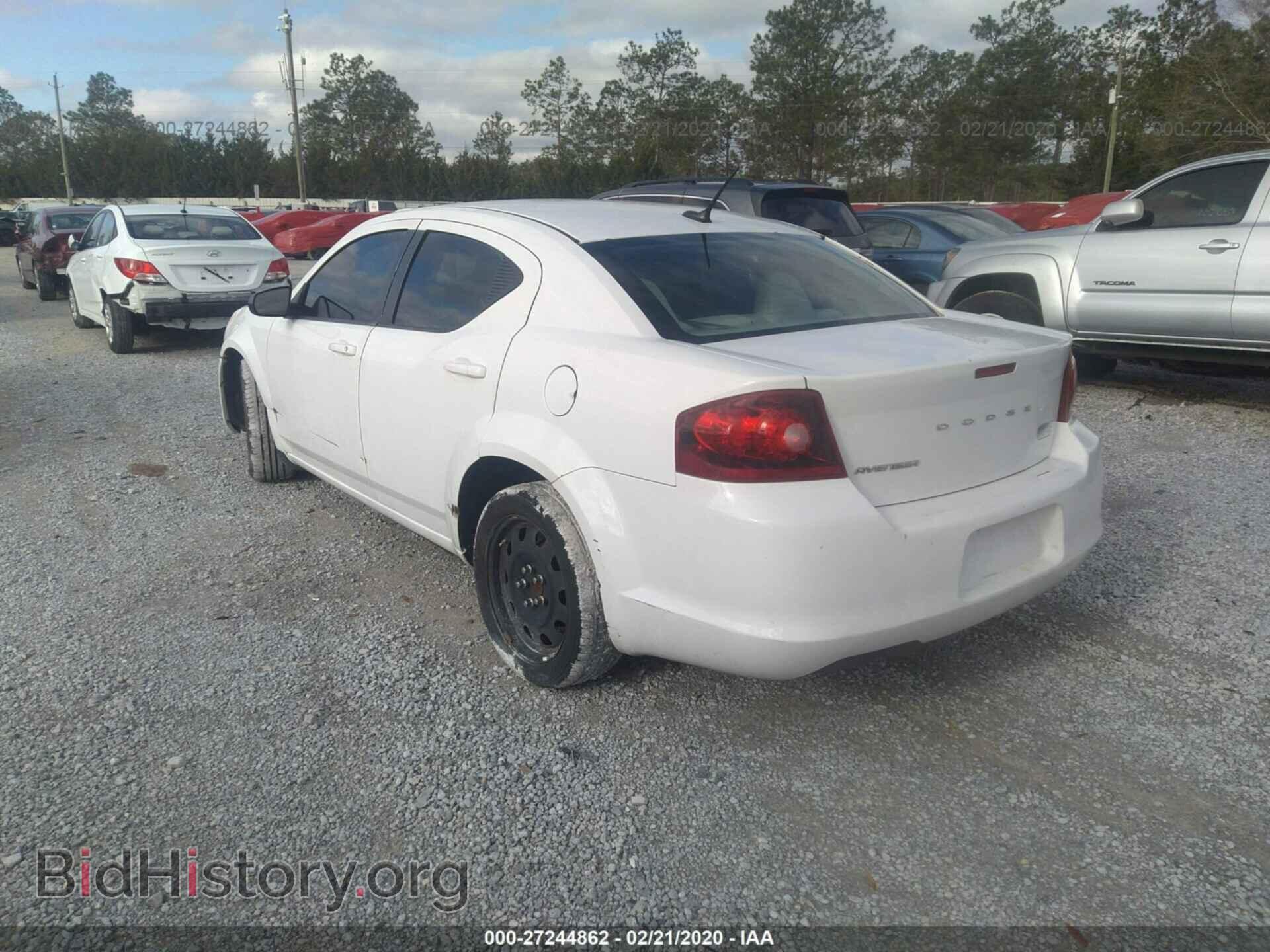 2012 DODGE AVENGER - VIN: 1C3CDZAB0CN170148 - Фото 3
