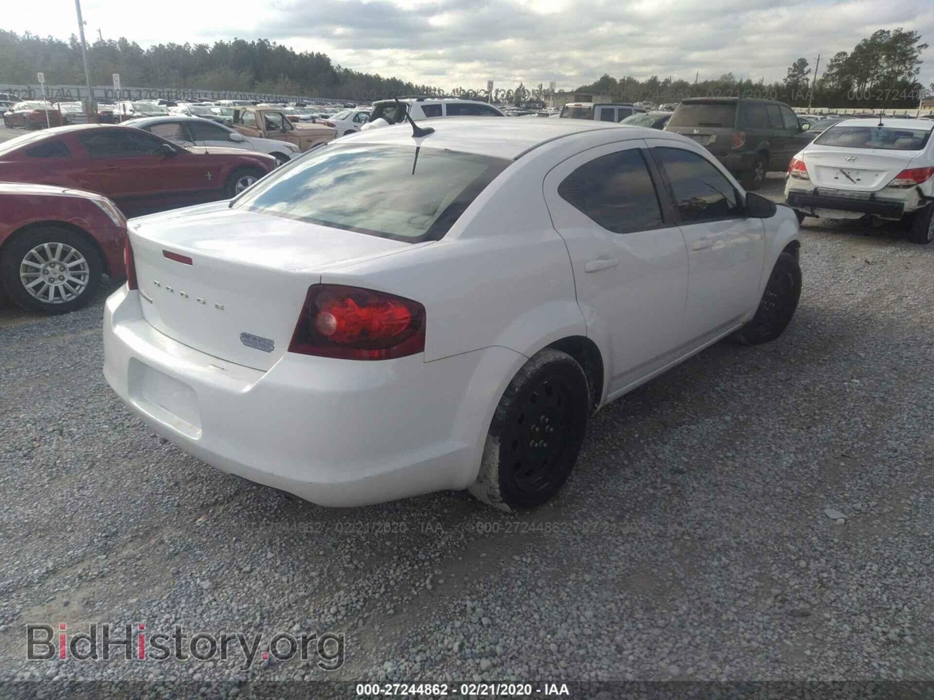 2012 DODGE AVENGER - VIN: 1C3CDZAB0CN170148 - Фото 4