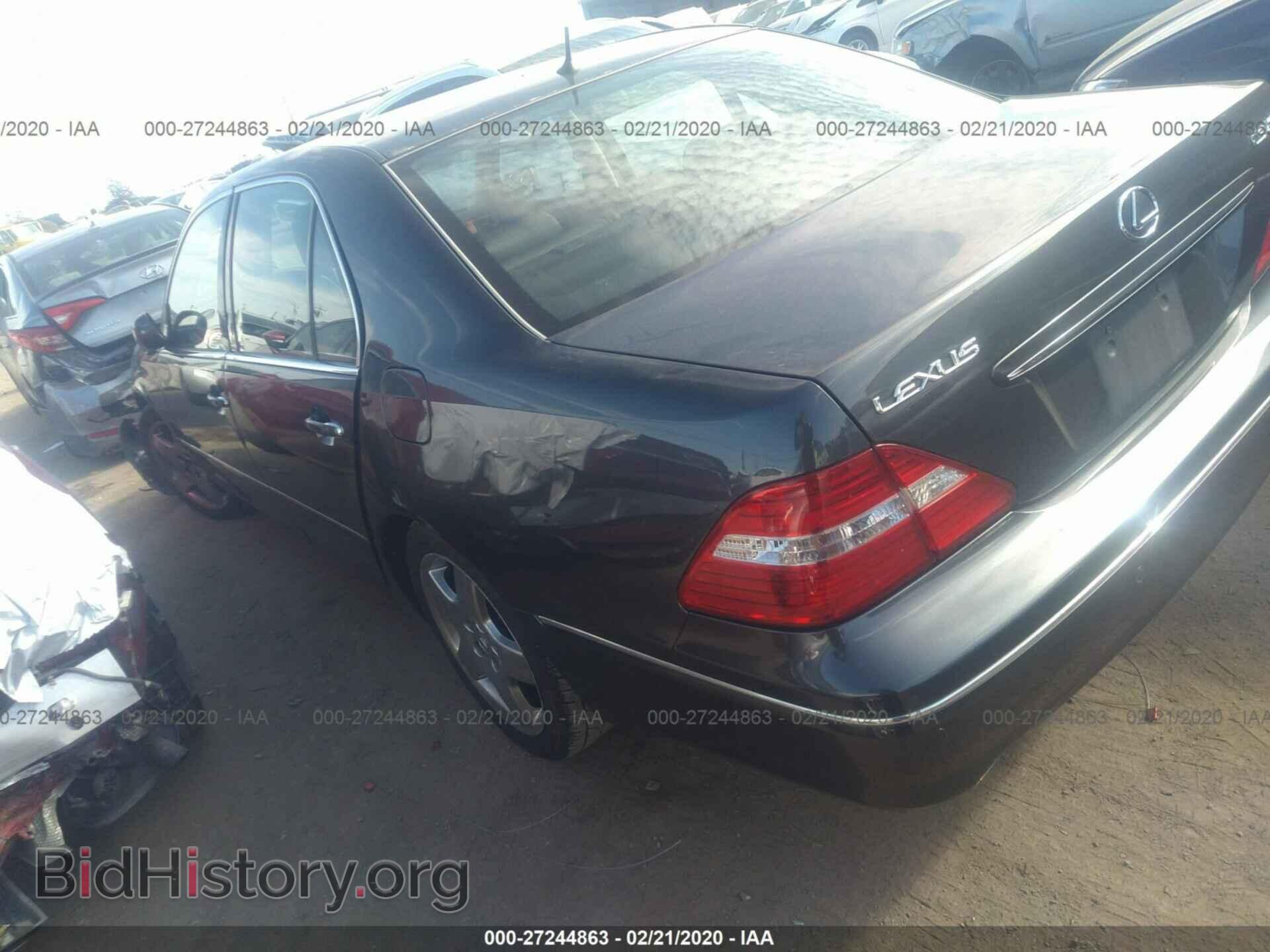 2006 LEXUS LS - VIN: JTHBN36F865045950 - Фото 3