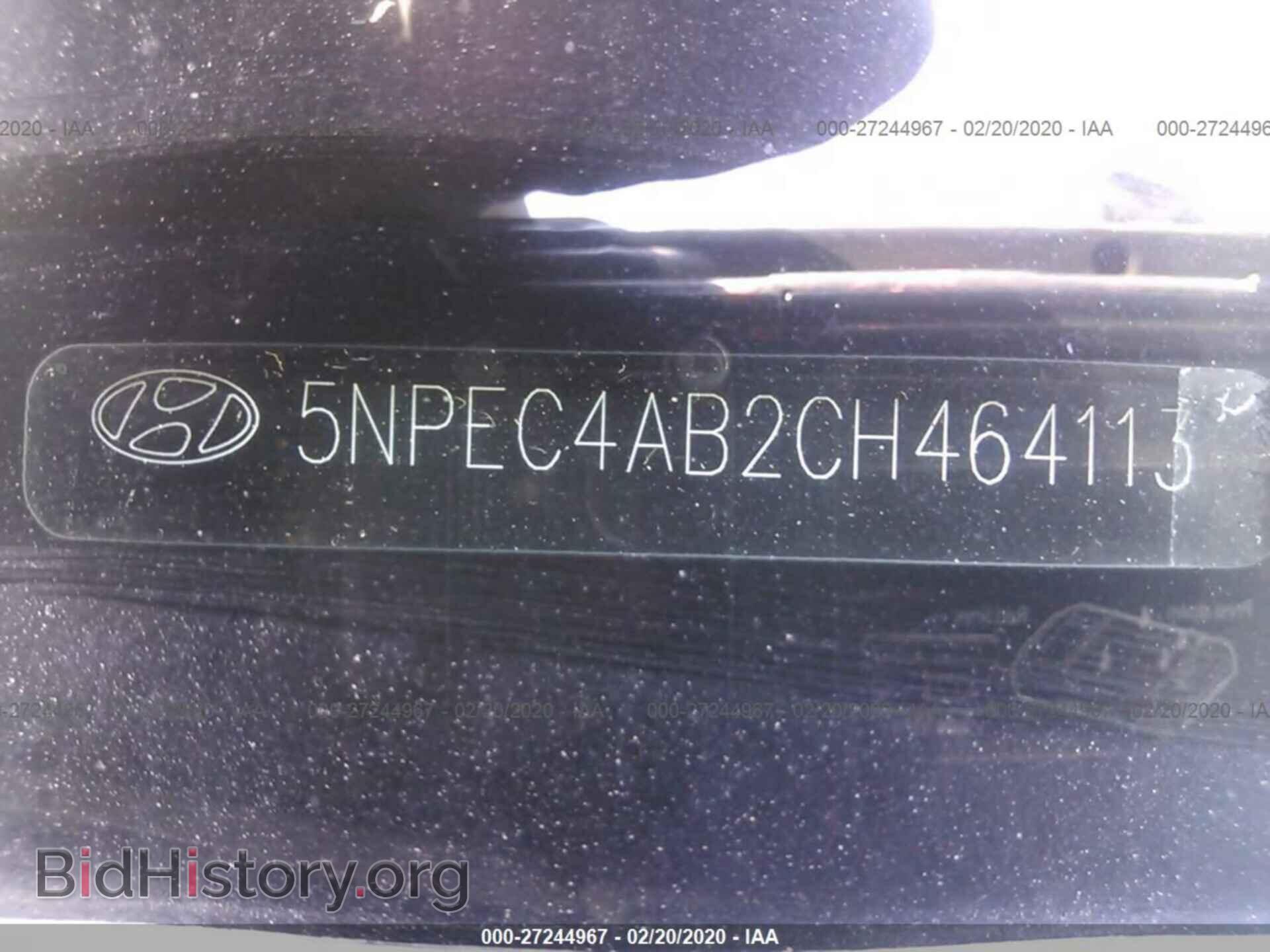 2012 HYUNDAI SONATA - VIN: 5NPEC4AB2CH464113 - Фото 9