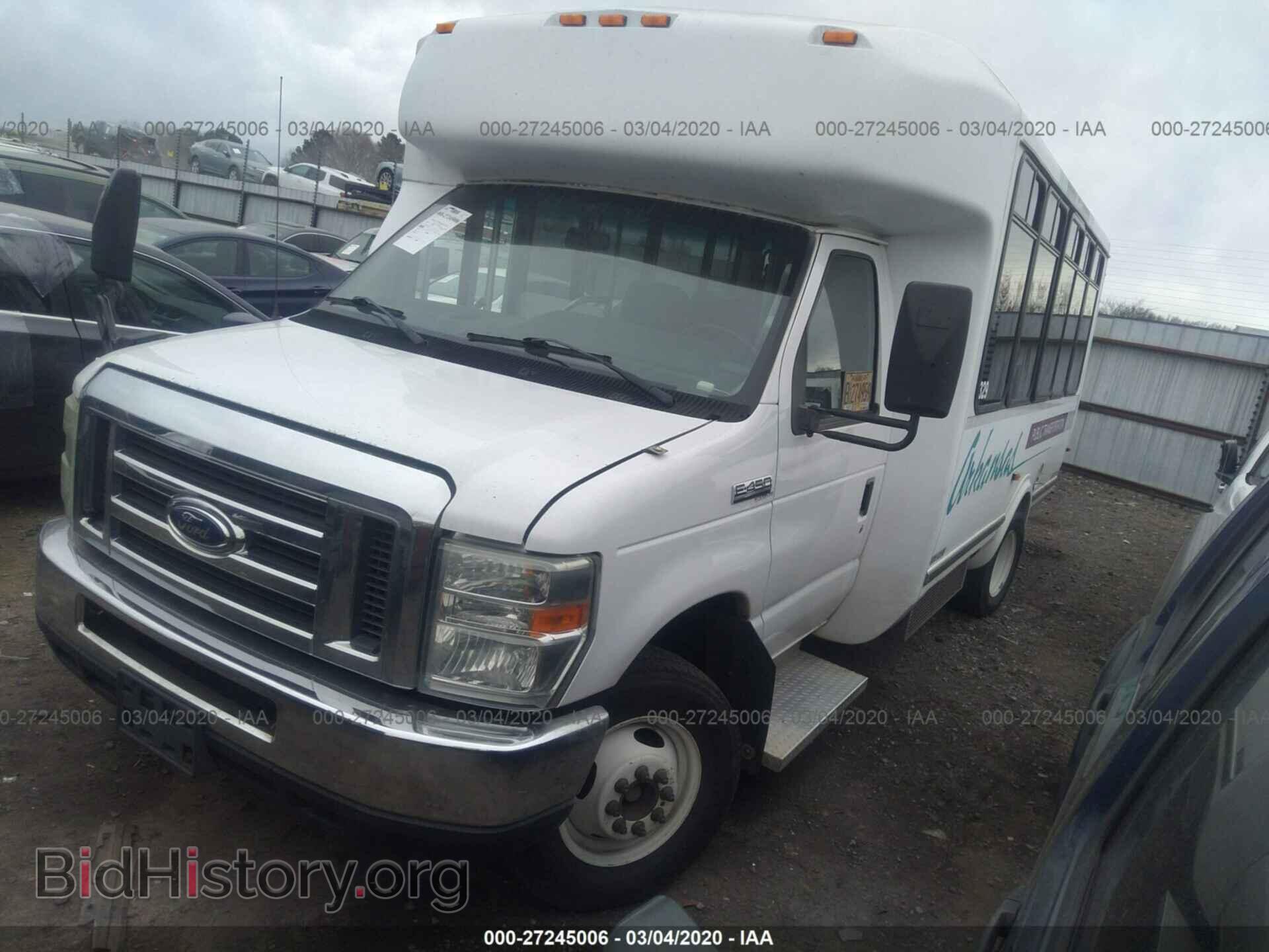 2010 FORD ECONOLINE - VIN: 1FDFE45S09DA84495 - Фото 2