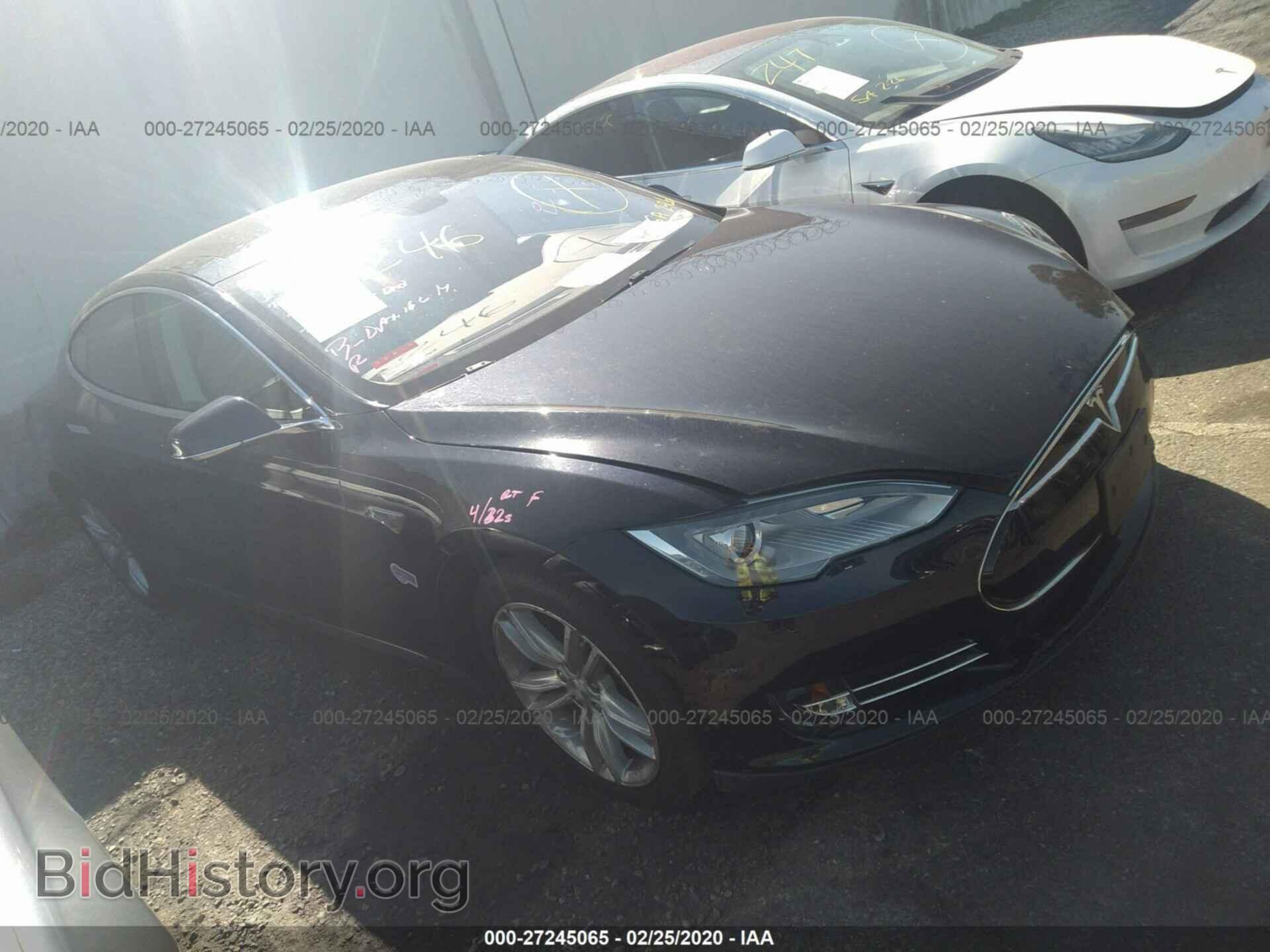 Photo 5YJSA1H12EFP40182 - TESLA MODEL S 2014