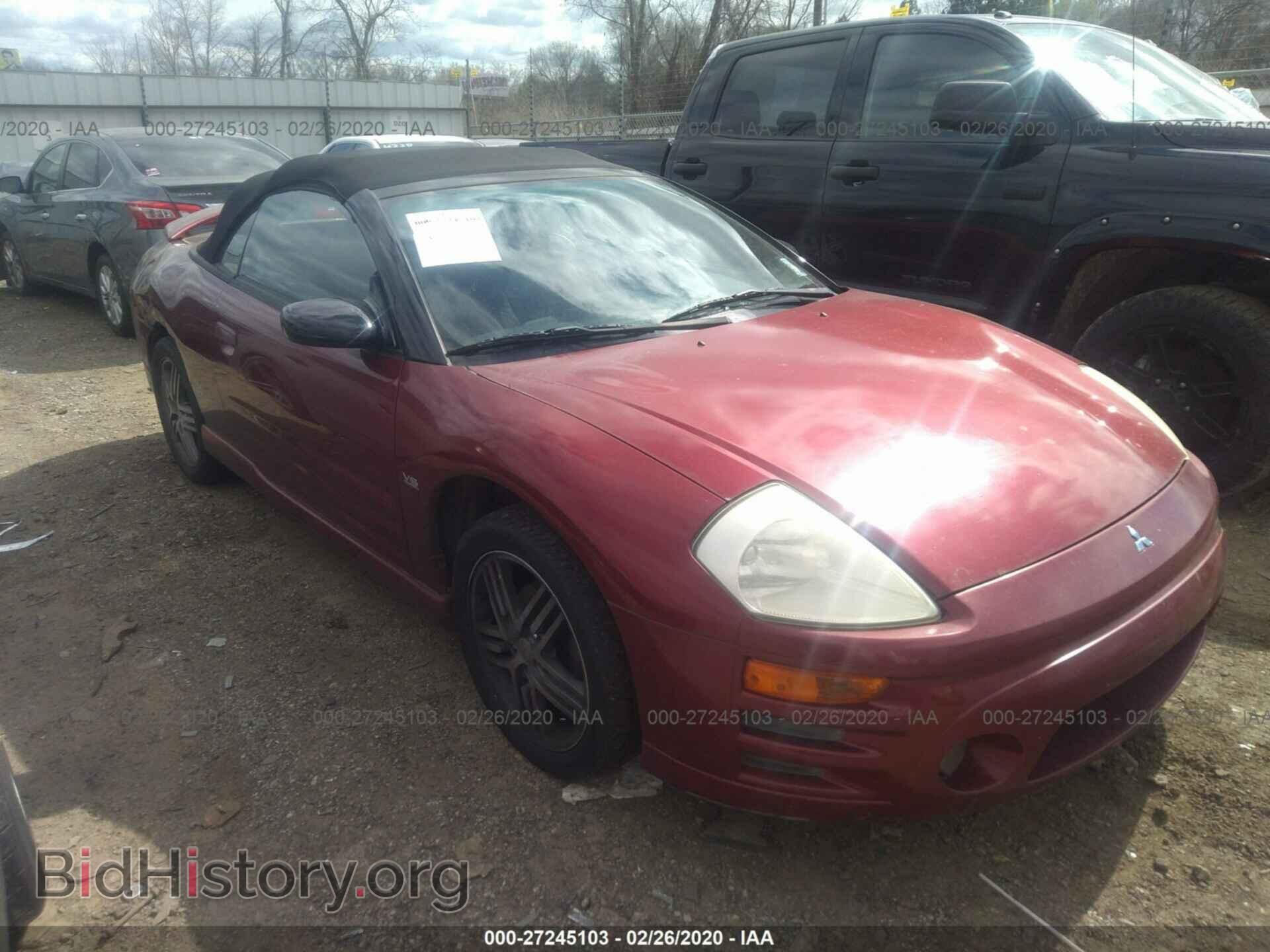 Фотография 4A3AE55H63E026592 - MITSUBISHI ECLIPSE 2003