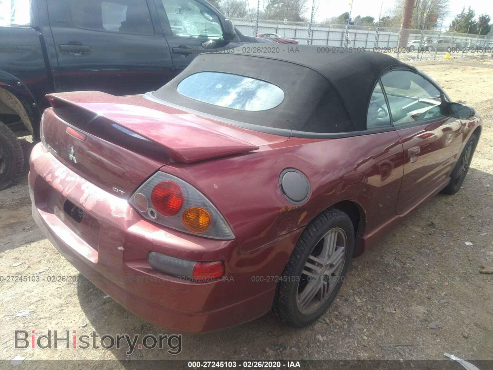 2003 MITSUBISHI ECLIPSE - VIN: 4A3AE55H63E026592 - Photo 4