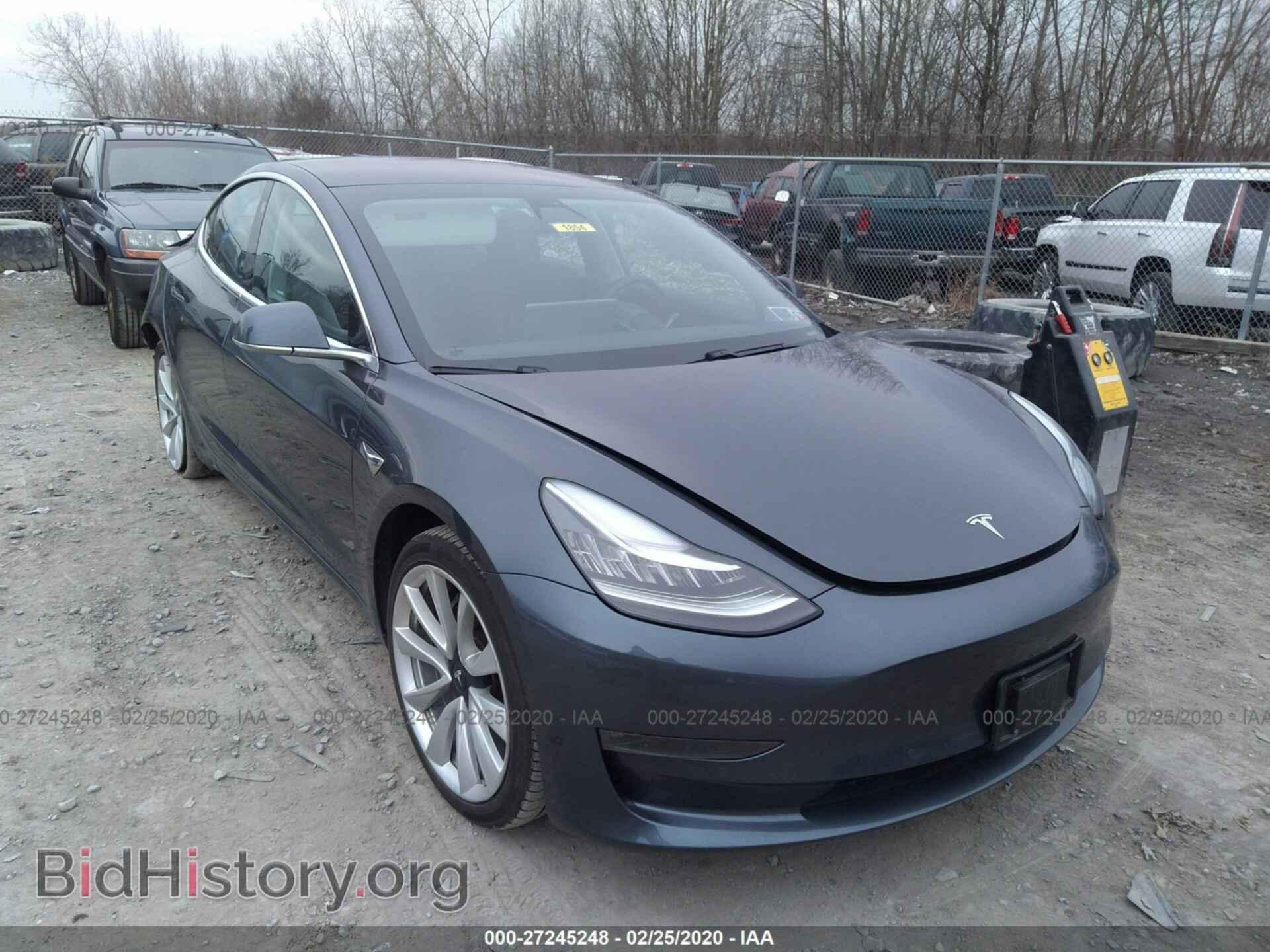 Photo 5YJ3E1EA3JF020123 - TESLA MODEL 3 2018