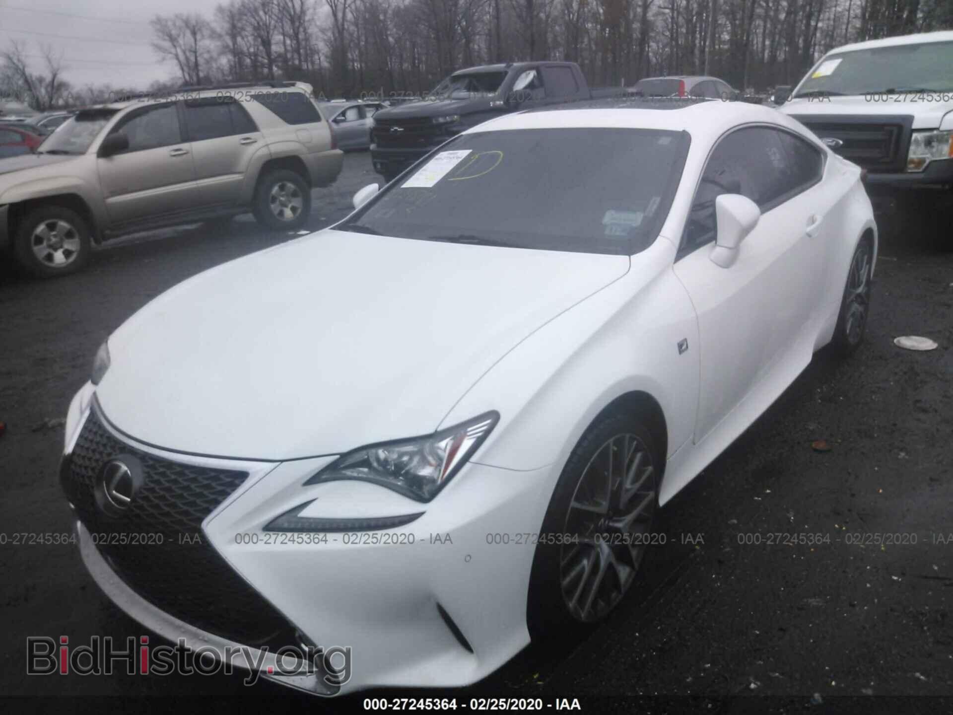2015 LEXUS RC - VIN: JTHHE5BC7F5010821 - Фото 2