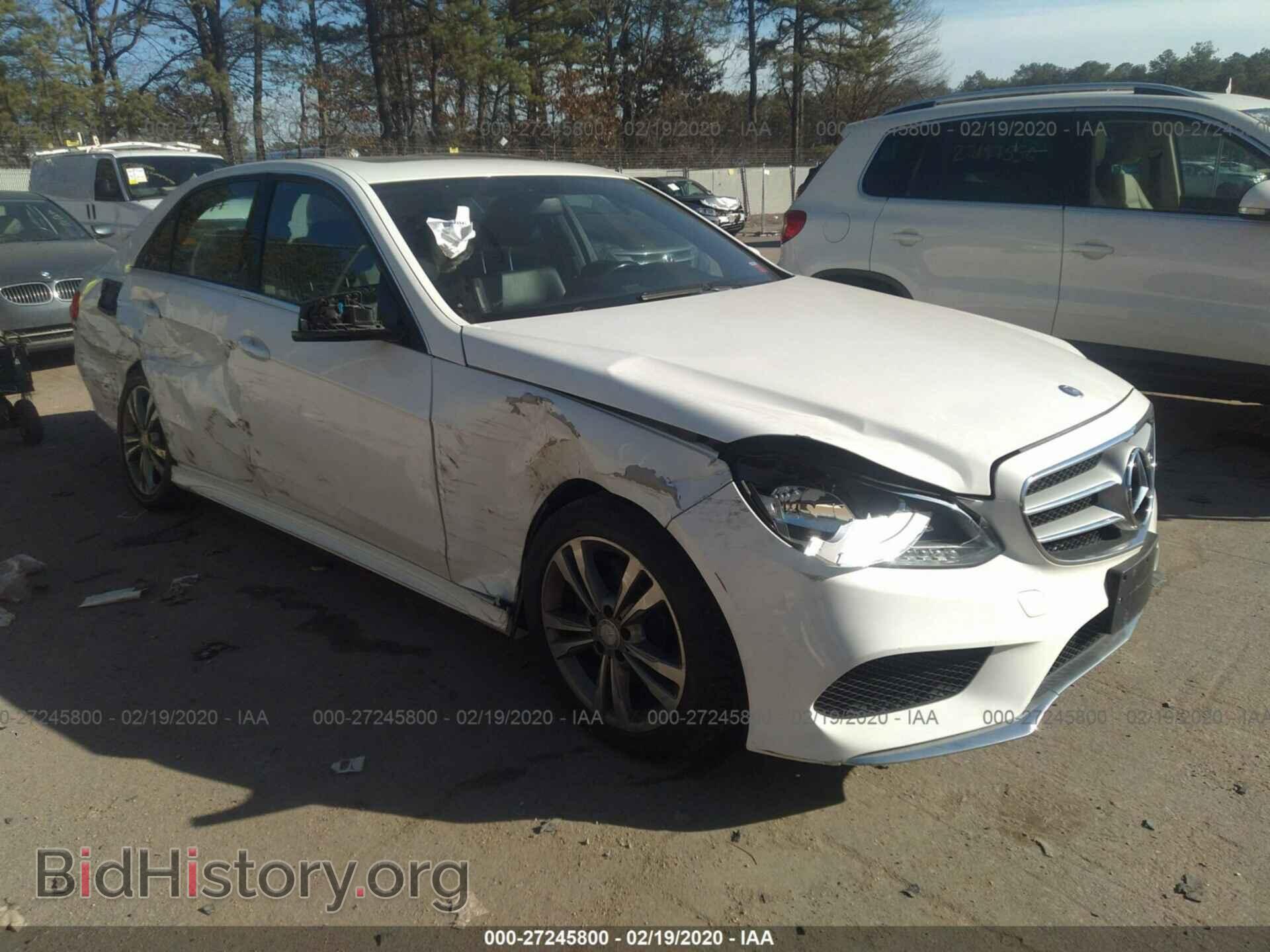 Фотография WDDHF8JB1EA982242 - MERCEDES-BENZ E 2014