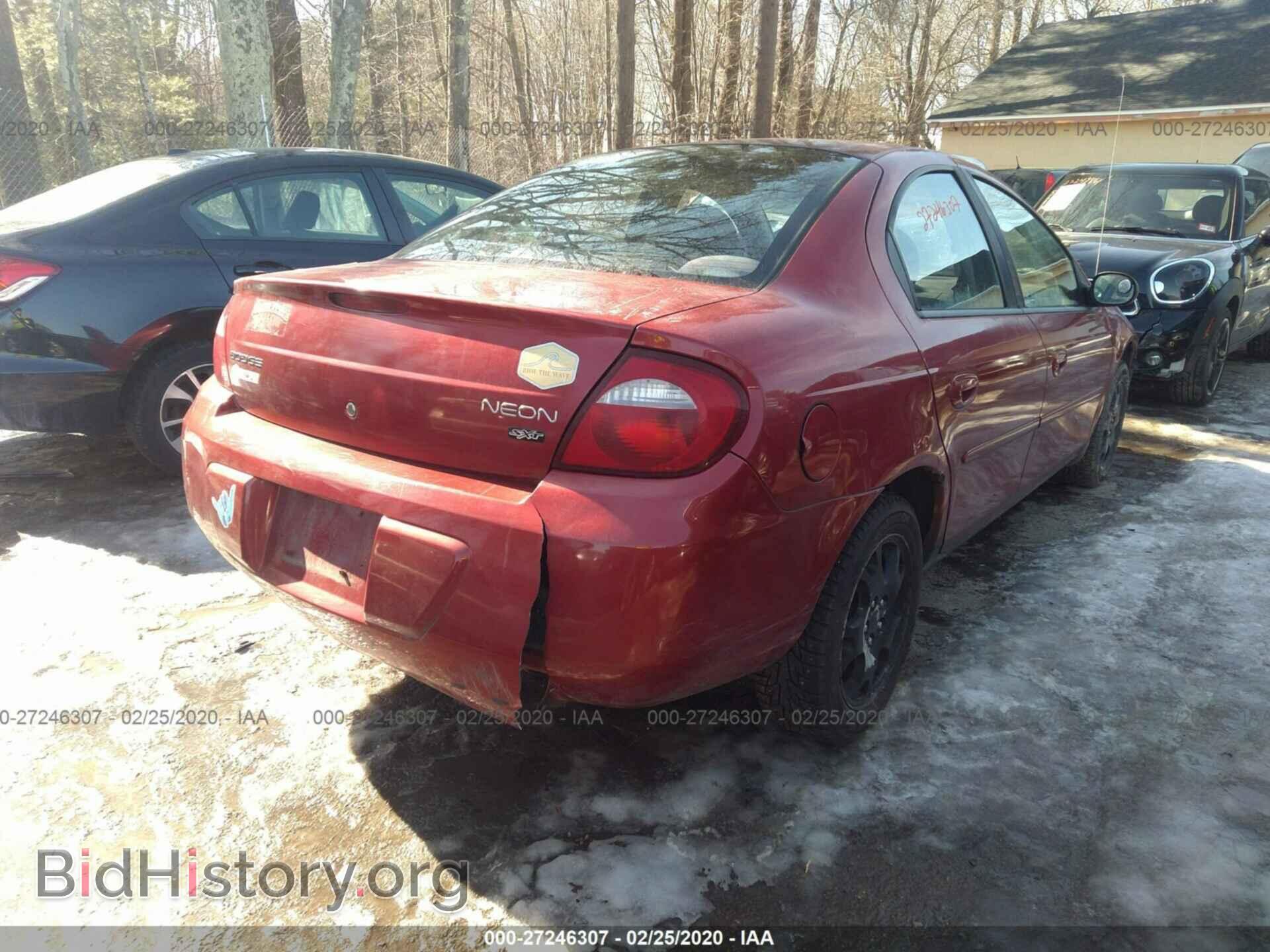 2005 DODGE NEON - VIN: 1B3ES56CX5D198859 - Фото 4