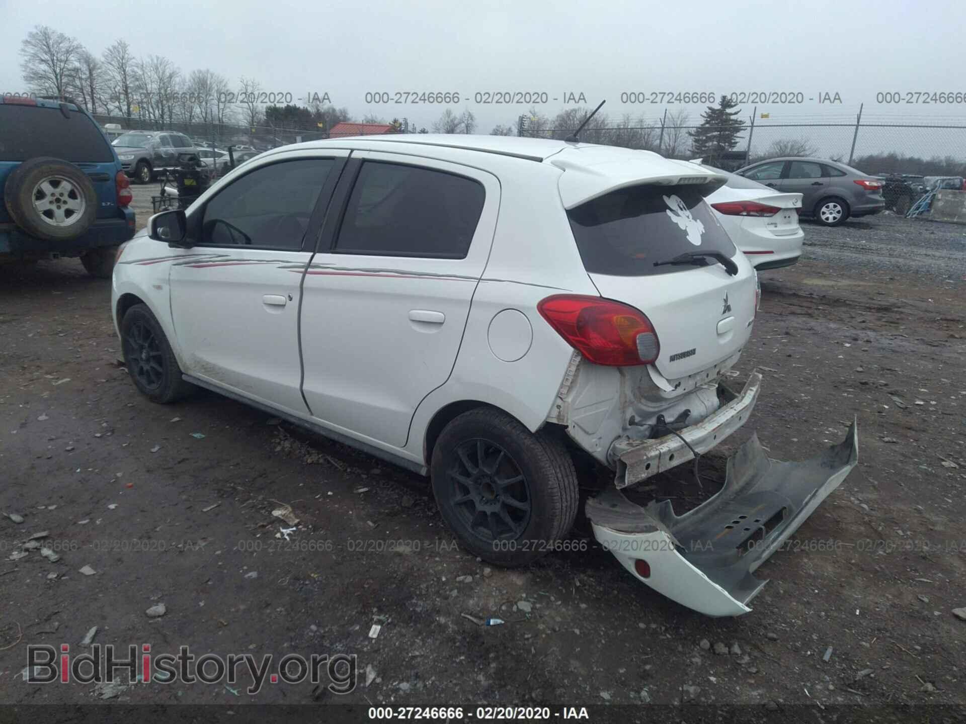 2015 MITSUBISHI MIRAGE - VIN: ML32A3HJ4FH009351 - Фото 3