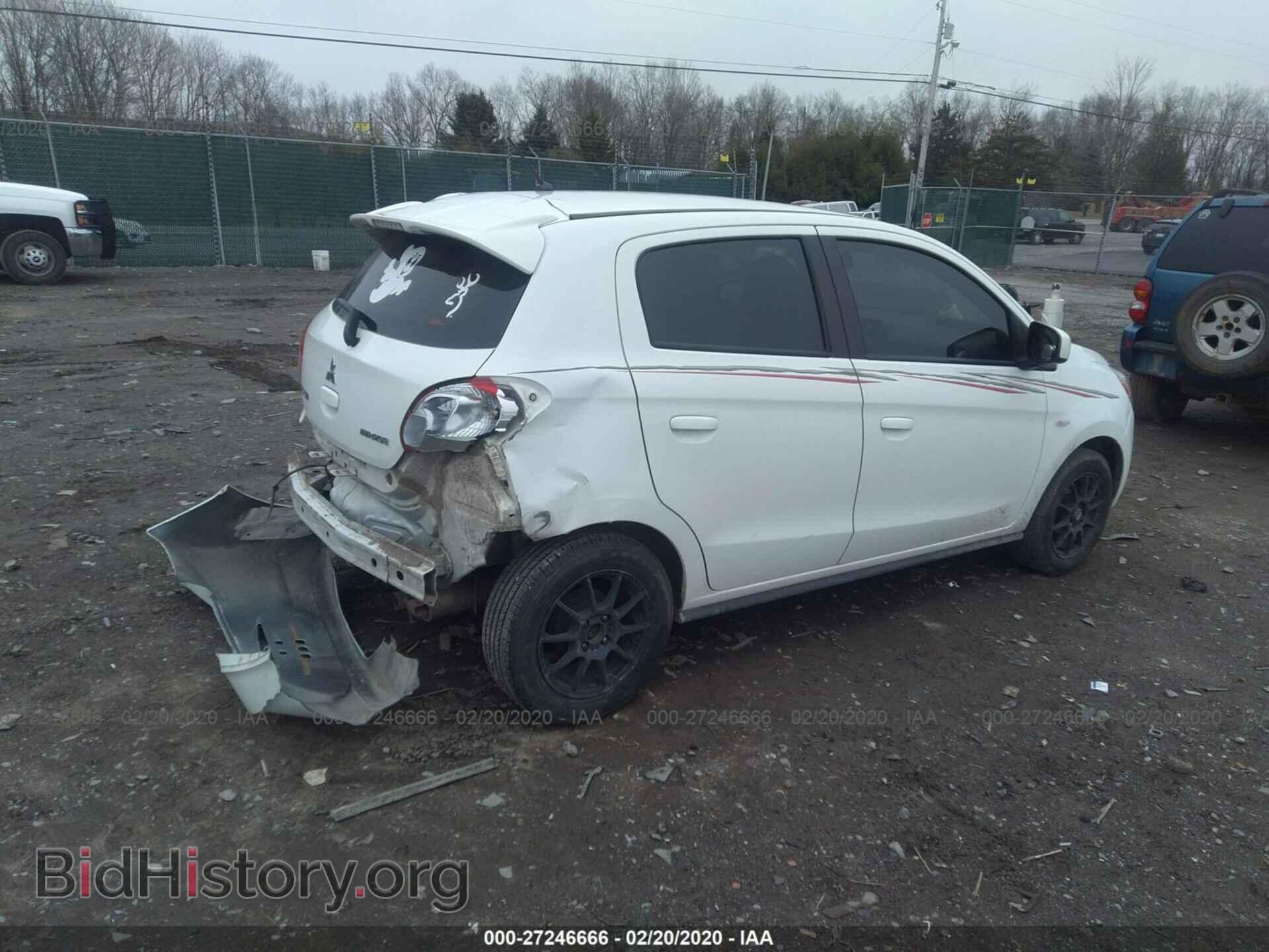 2015 MITSUBISHI MIRAGE - VIN: ML32A3HJ4FH009351 - Фото 4