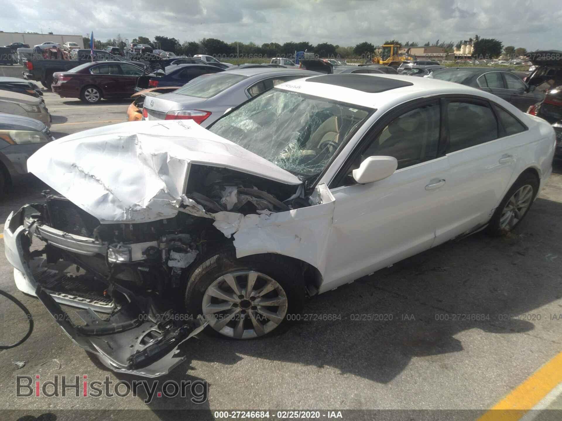 2013 AUDI A6 - VIN: WAUCFAFC4DN010443 - Photo 2