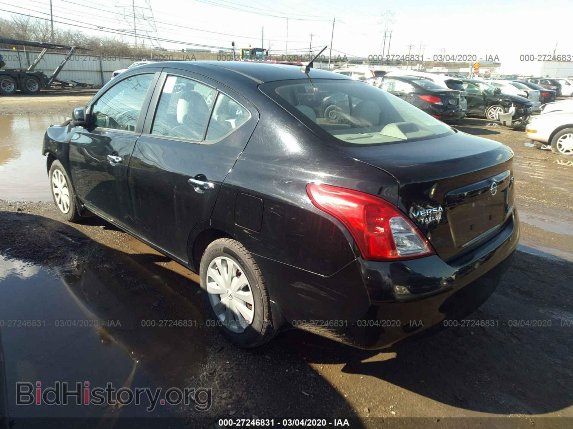 2012 NISSAN VERSA - VIN: 3N1CN7AP6CL837252 - Фото 3