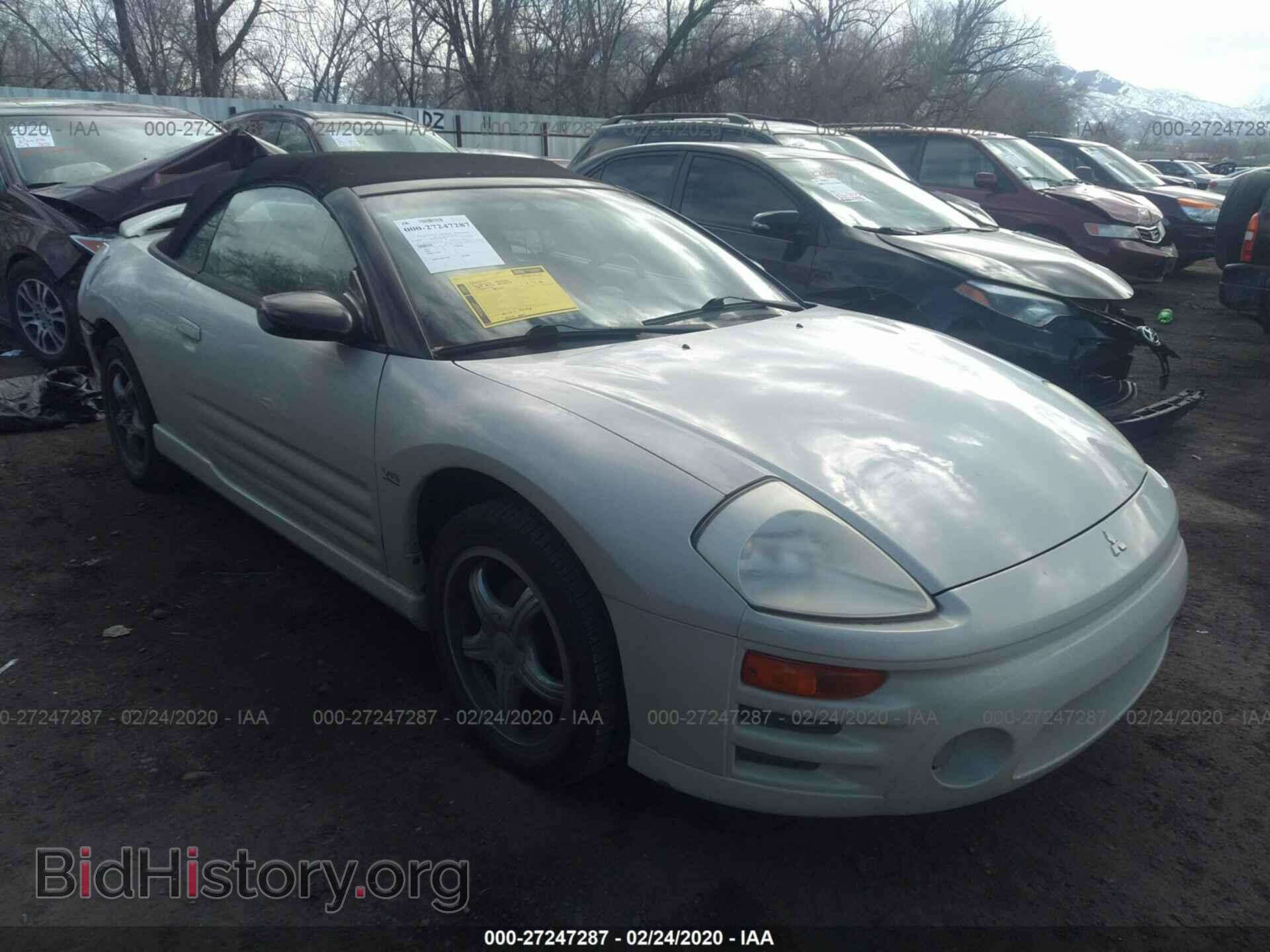 Фотография 4A3AE55HX3E024439 - MITSUBISHI ECLIPSE 2003