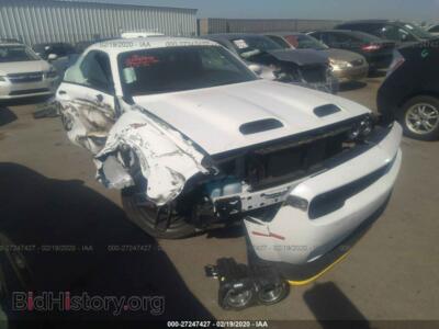 2019 Dodge CHALLENGER SRT Hellcat, white — VIN 2C3CDZC94KH581392, IAAI