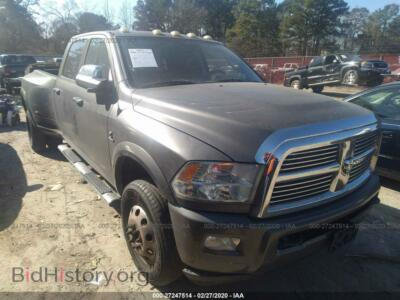 2012 Dodge RAM 3500 Longhorn, серый — VIN , IAAI