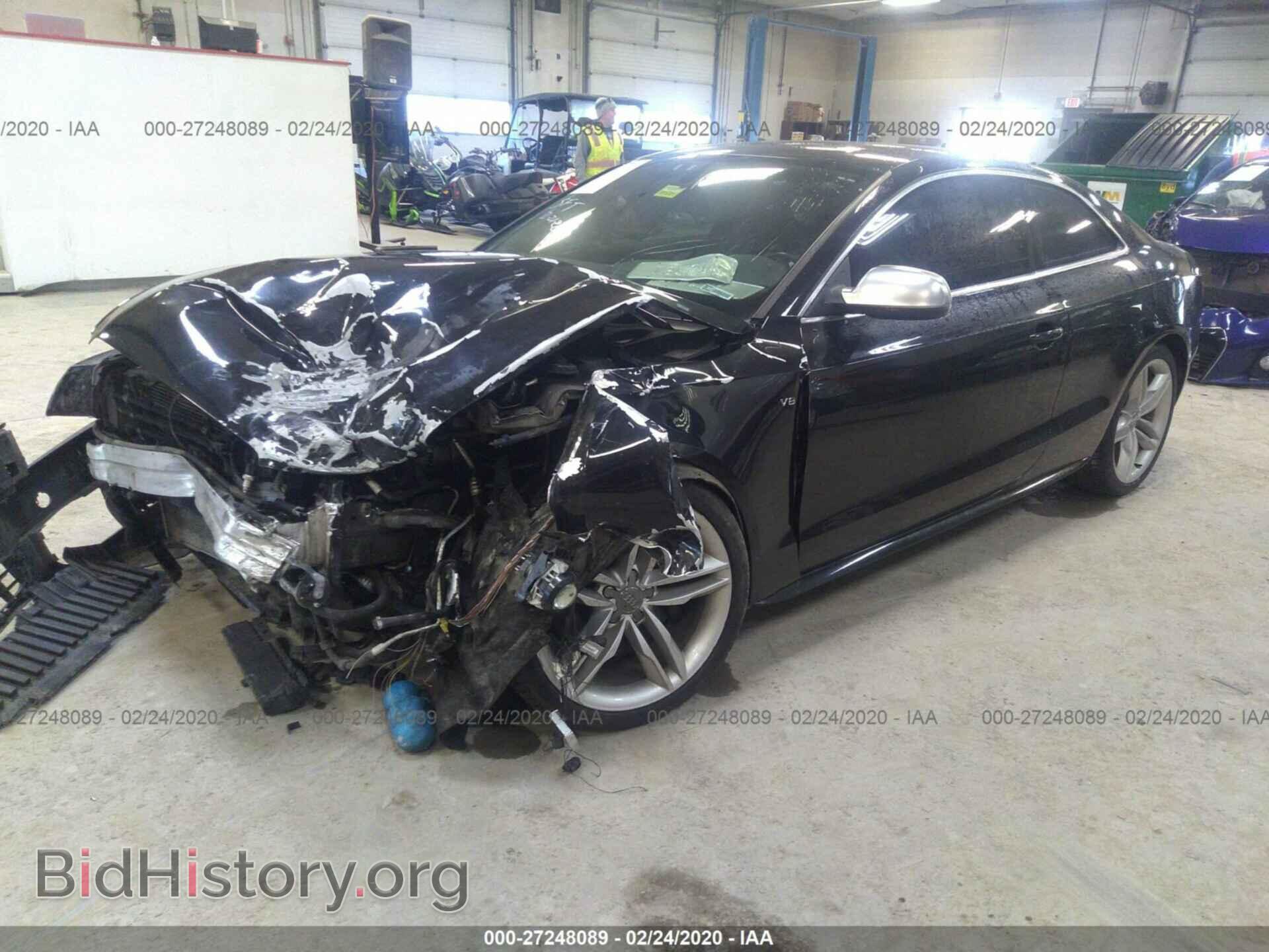 2011 AUDI S5 - VIN: WAUCVAFR8BA017200 - Фото 2