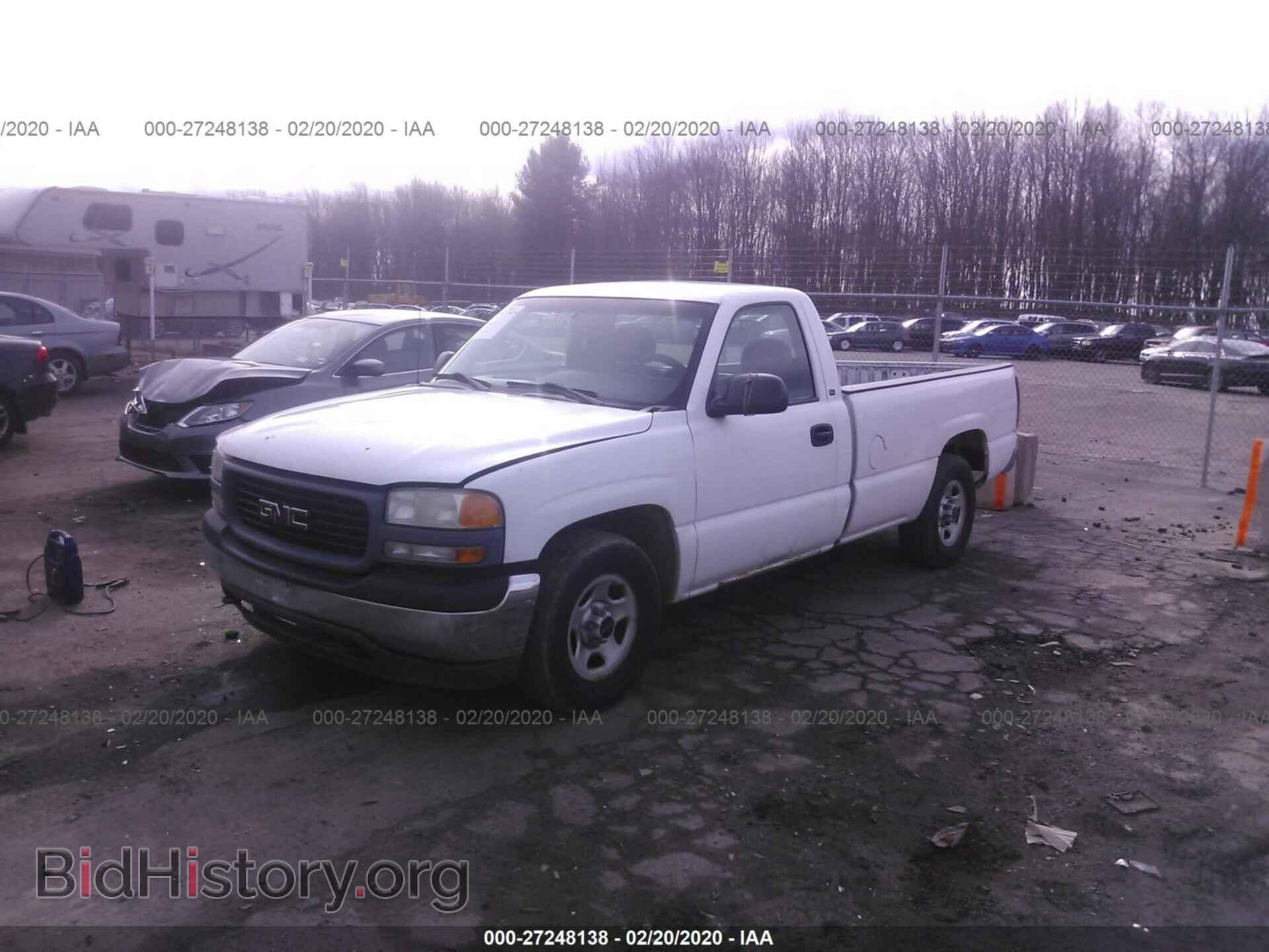 2001 GMC NEW SIERRA - VIN: 1GTEC14W71Z111935 - Фото 2