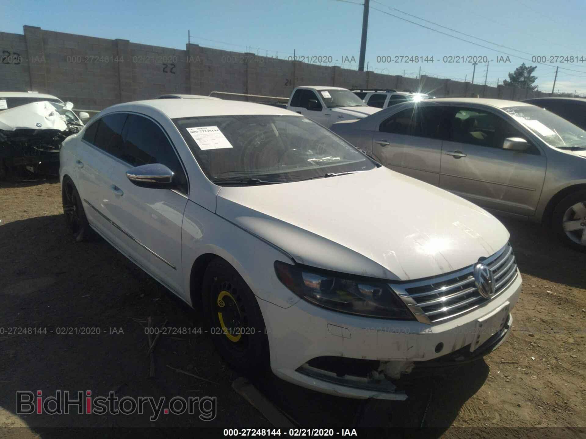 Фотография WVWBP7AN4DE506866 - VOLKSWAGEN CC 2013