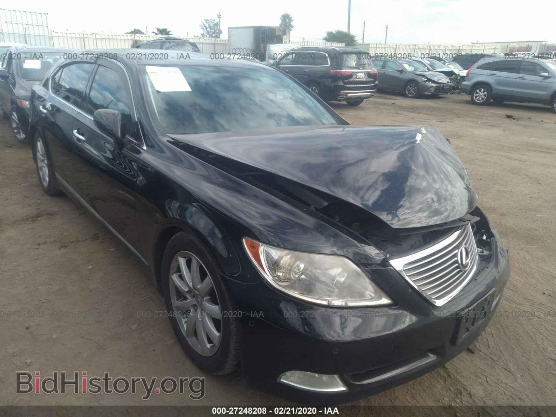 Photo JTHGL46FX75010121 - LEXUS LS 2007