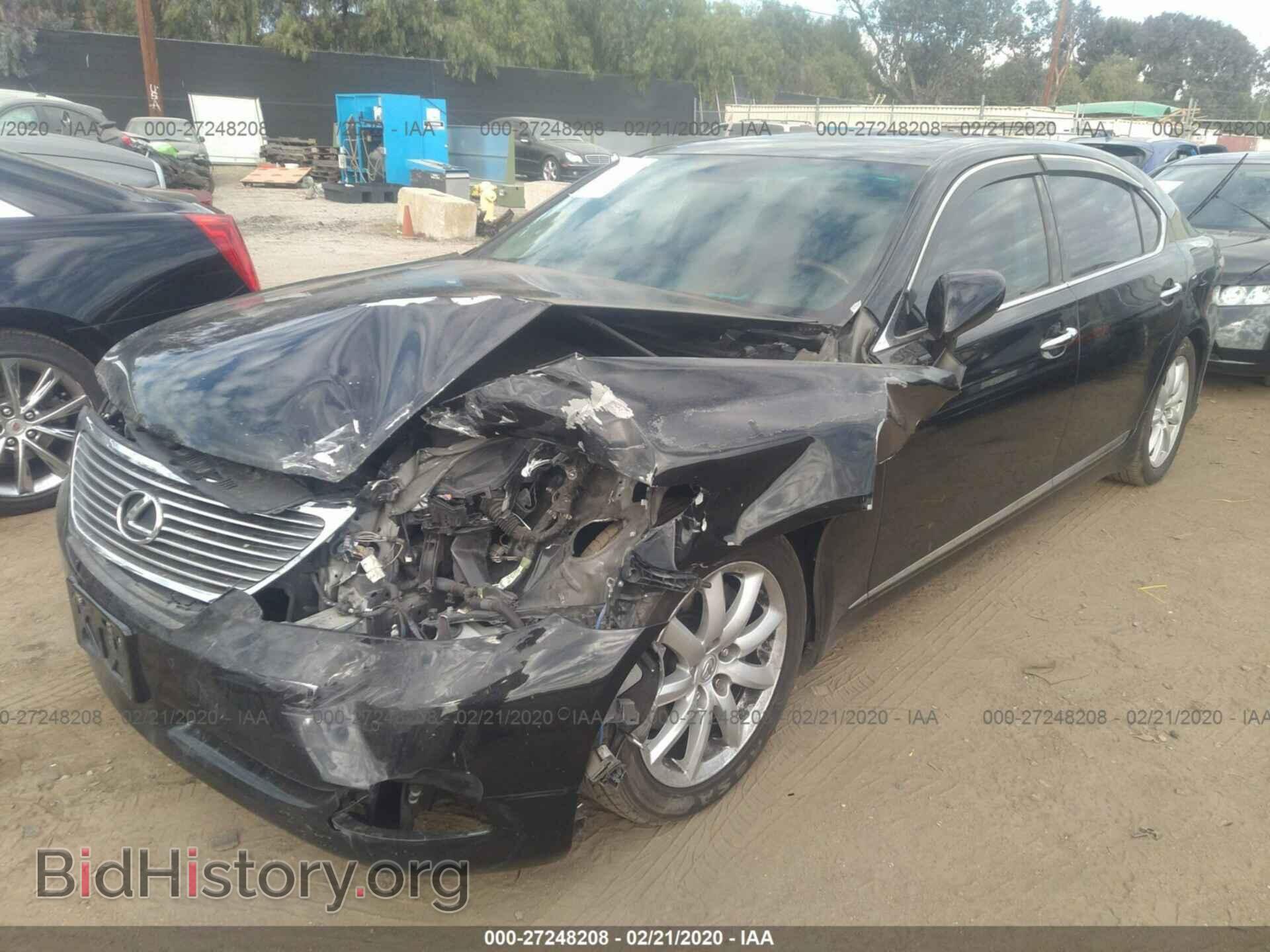 2007 LEXUS LS - VIN: JTHGL46FX75010121 - Фото 2