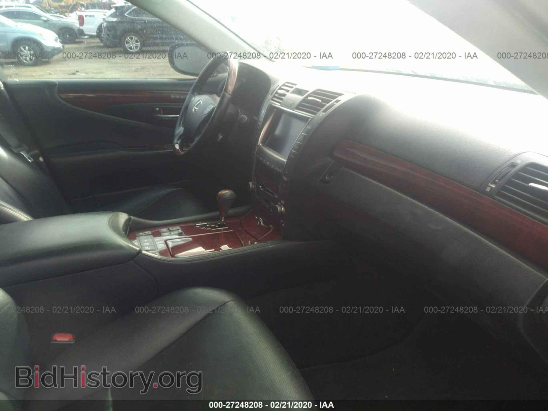 2007 LEXUS LS - VIN: JTHGL46FX75010121 - Фото 5