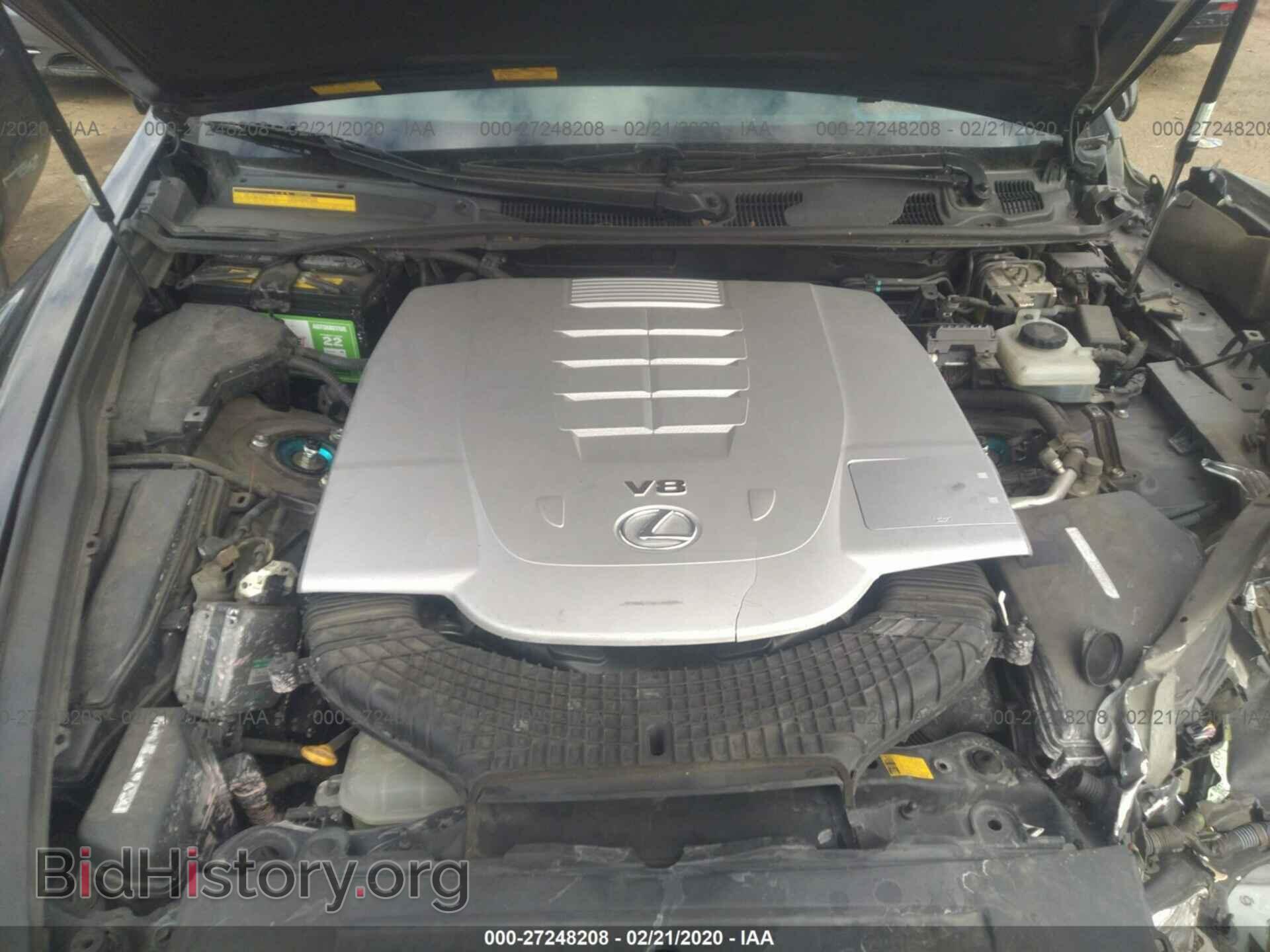 2007 LEXUS LS - VIN: JTHGL46FX75010121 - Фото 10