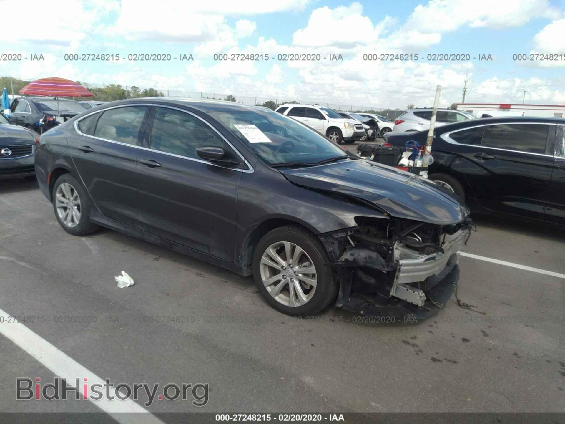 Фотография 1C3CCCAB3FN599952 - CHRYSLER 200 2015