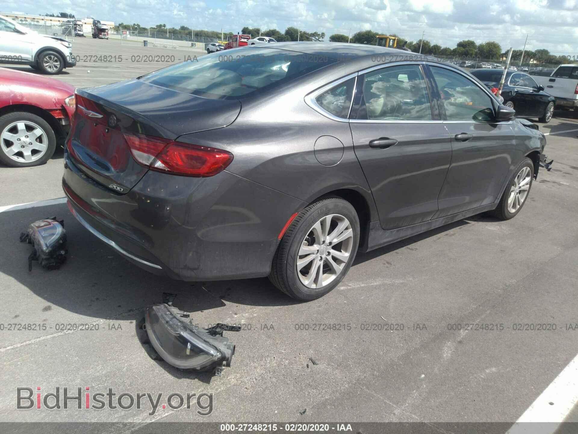2015 CHRYSLER 200 - VIN: 1C3CCCAB3FN599952 - Фото 4