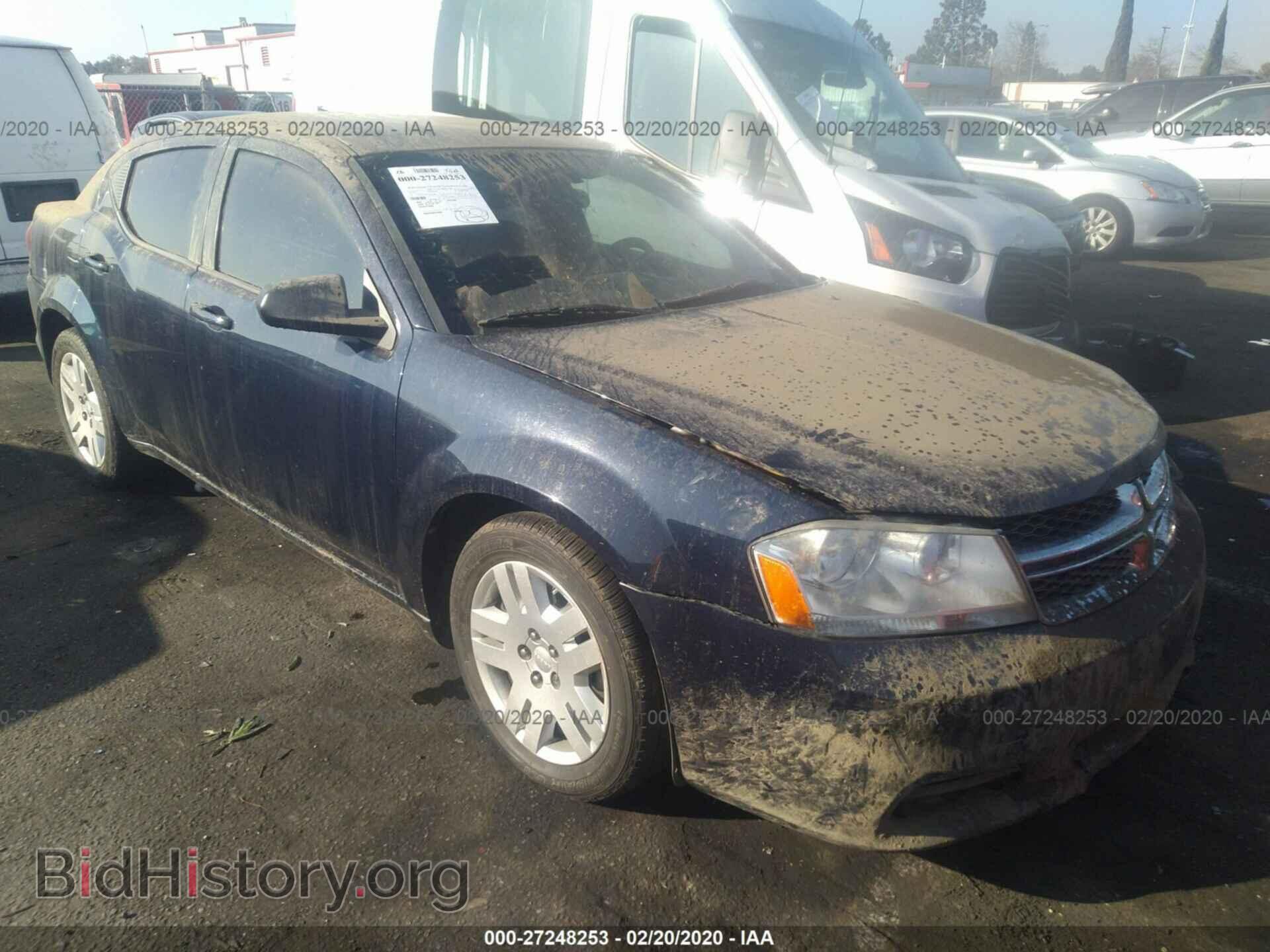 Фотография 1C3CDZAB0DN650885 - DODGE AVENGER 2013