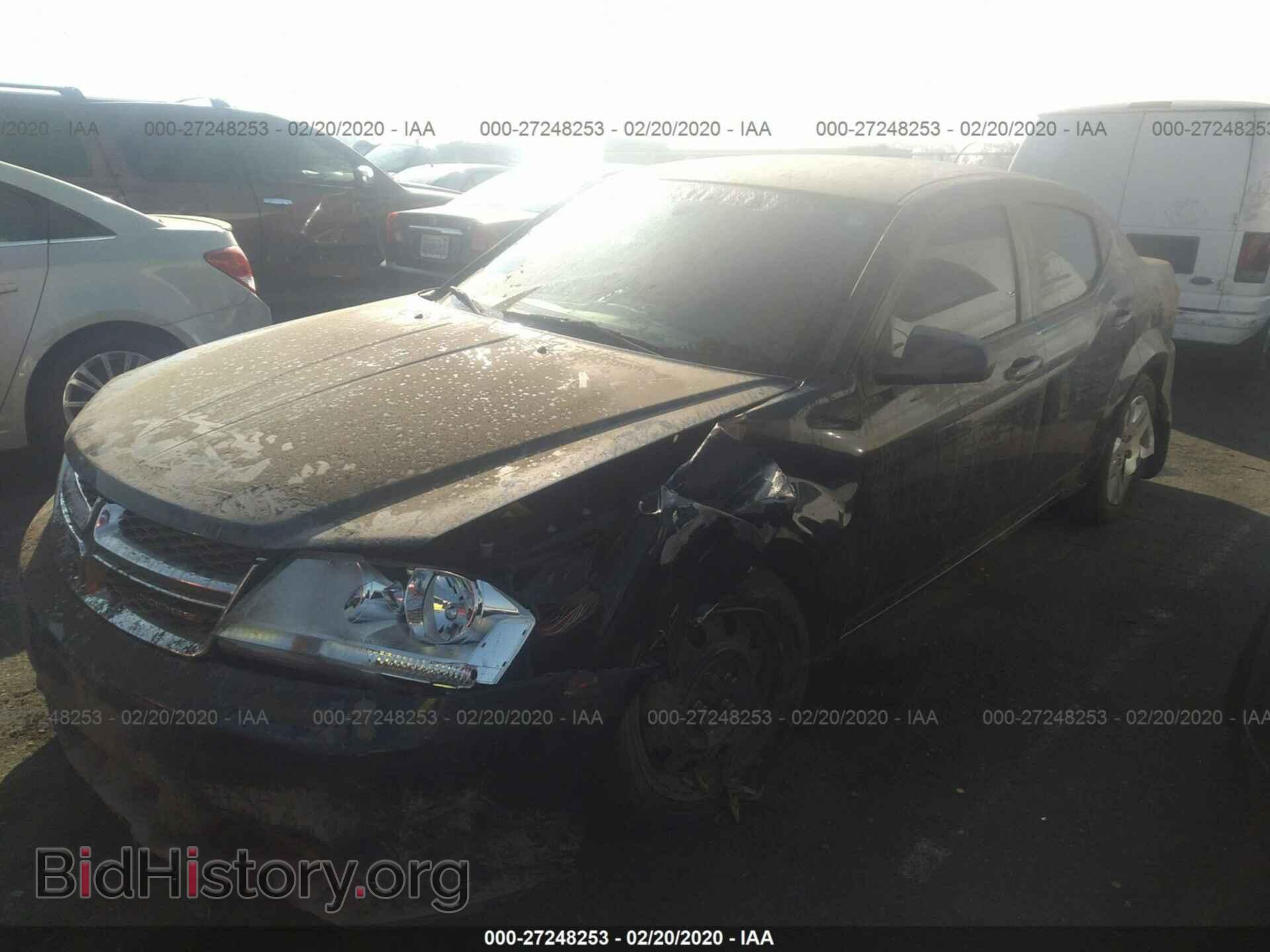 2013 DODGE AVENGER - VIN: 1C3CDZAB0DN650885 - Фото 2