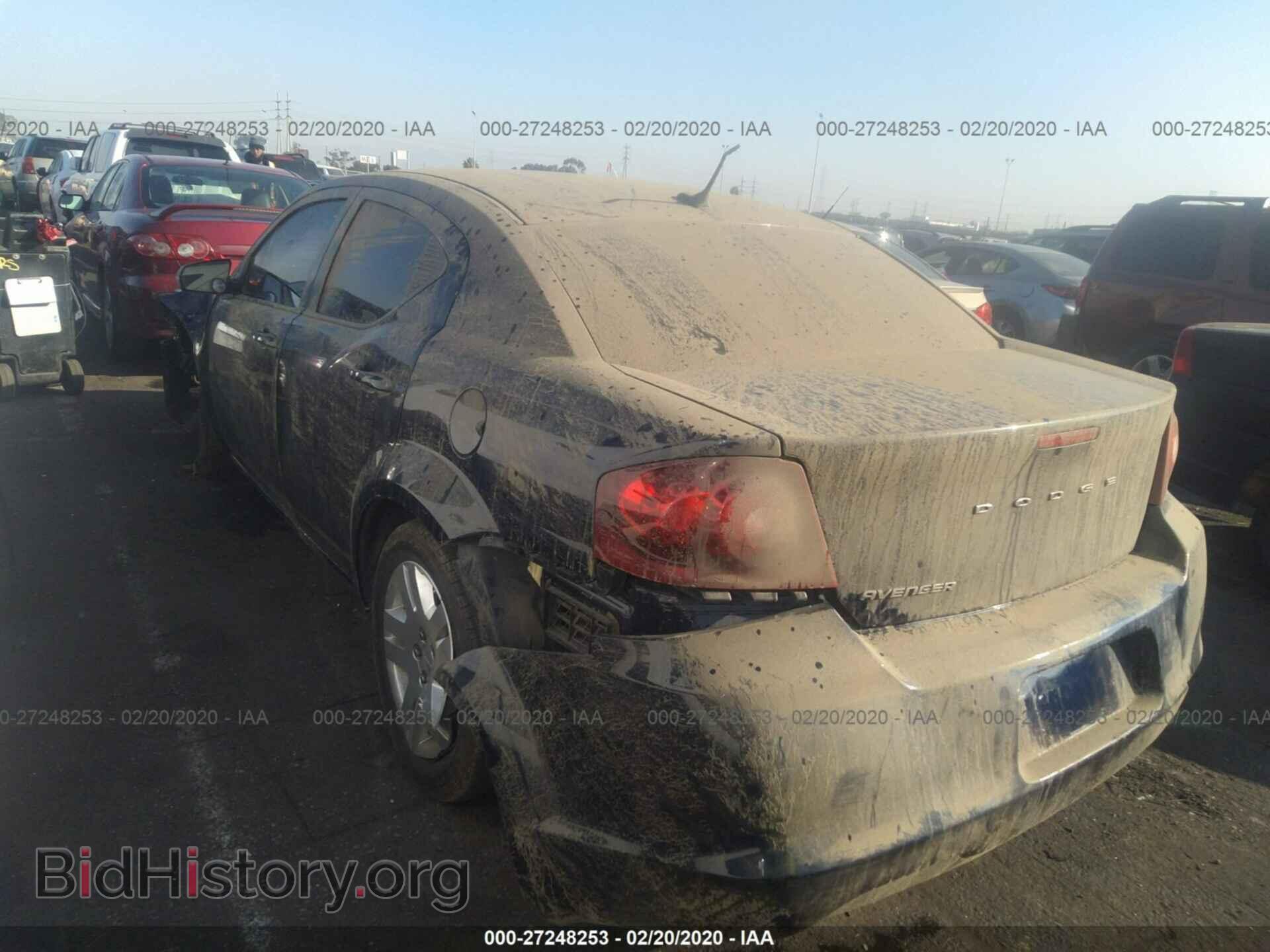 2013 DODGE AVENGER - VIN: 1C3CDZAB0DN650885 - Фото 3